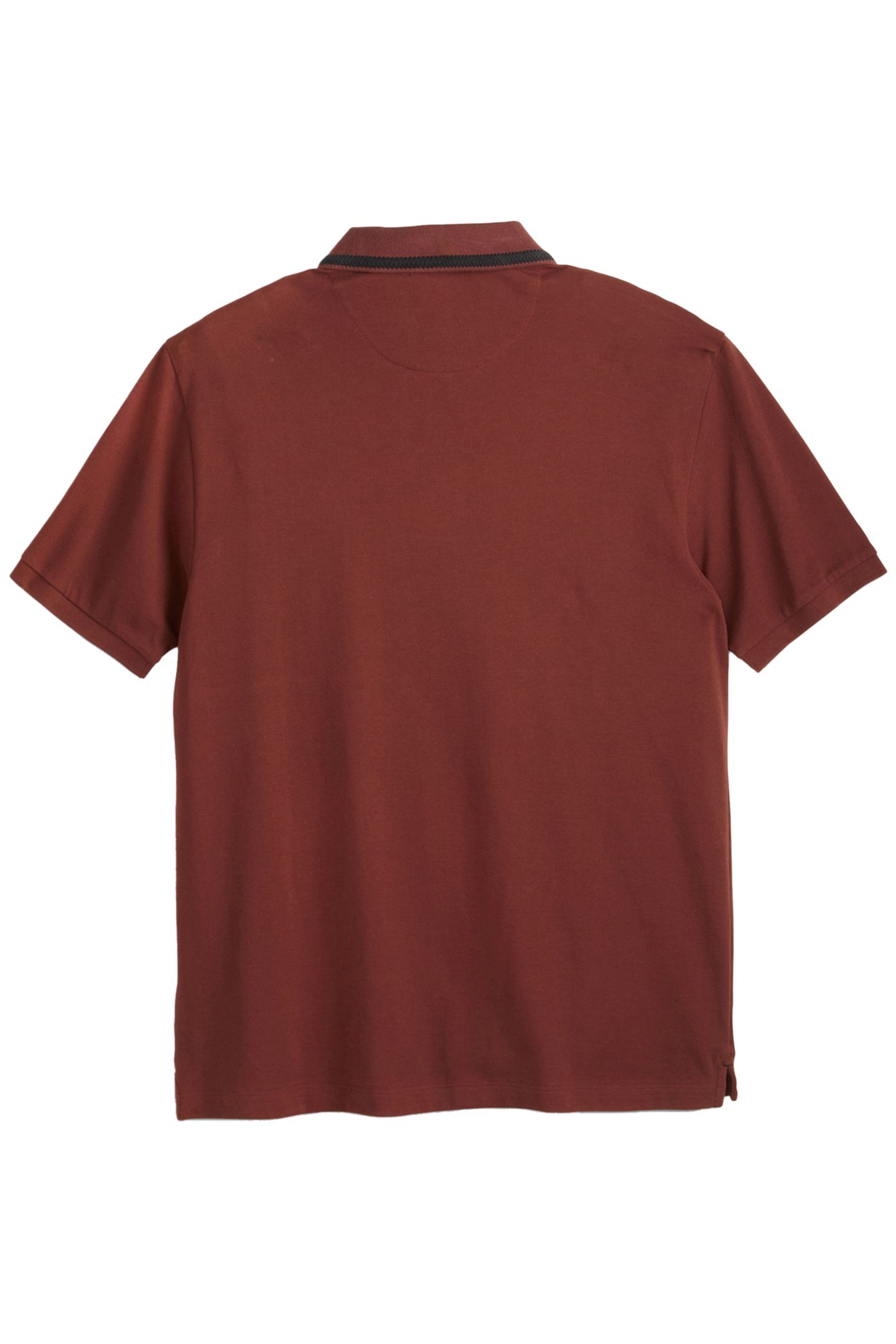 PIQUE SS POLO RUM RAISIN 2