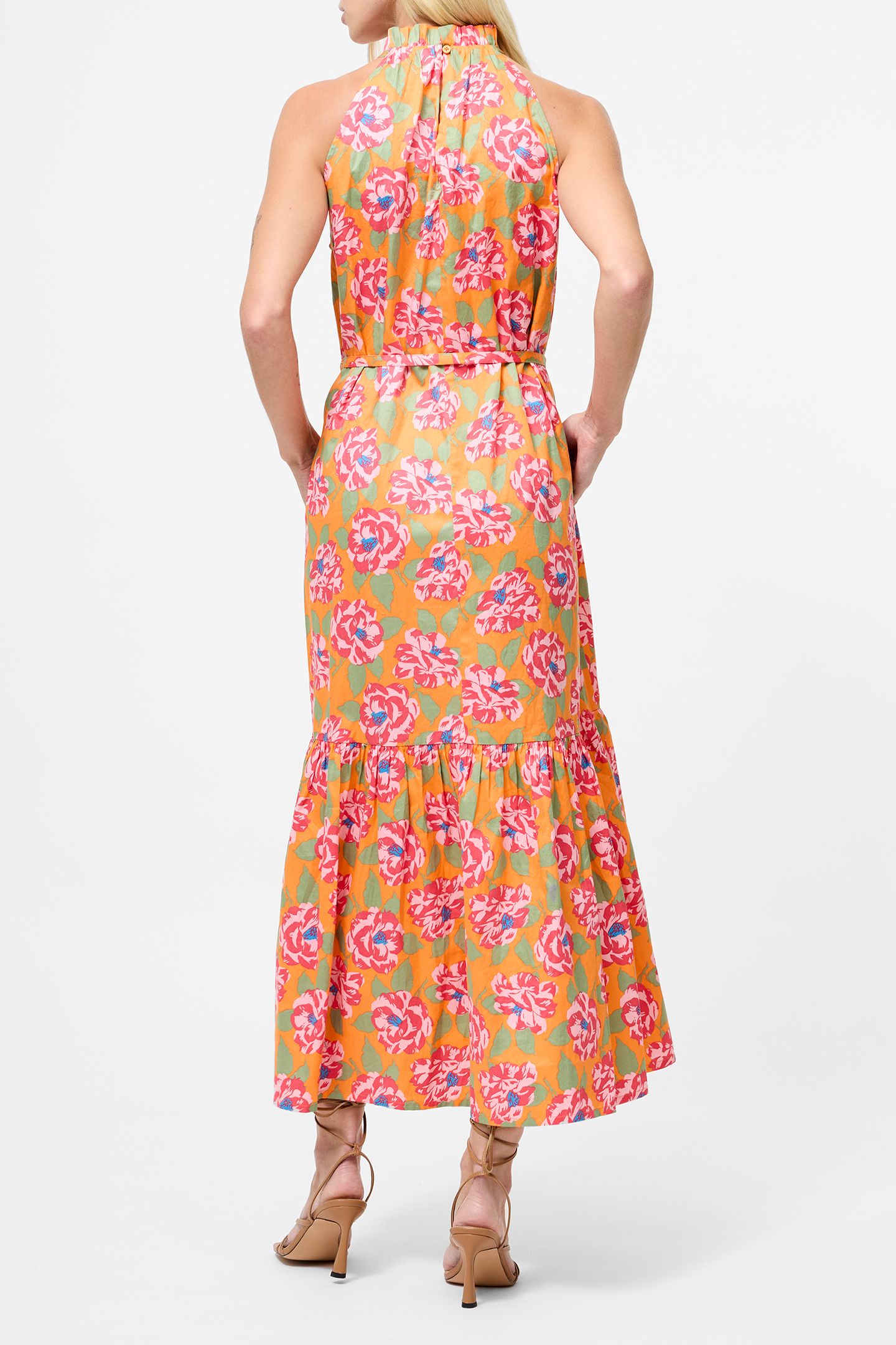 LOUISA ALEXIS DRESS ORANGE MULTI 2