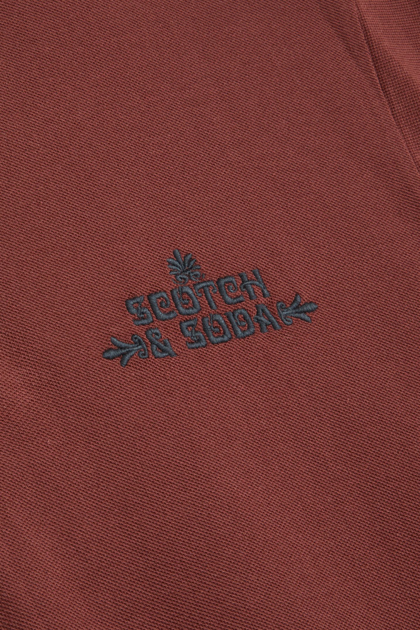 PIQUE SS POLO RUM RAISIN 3