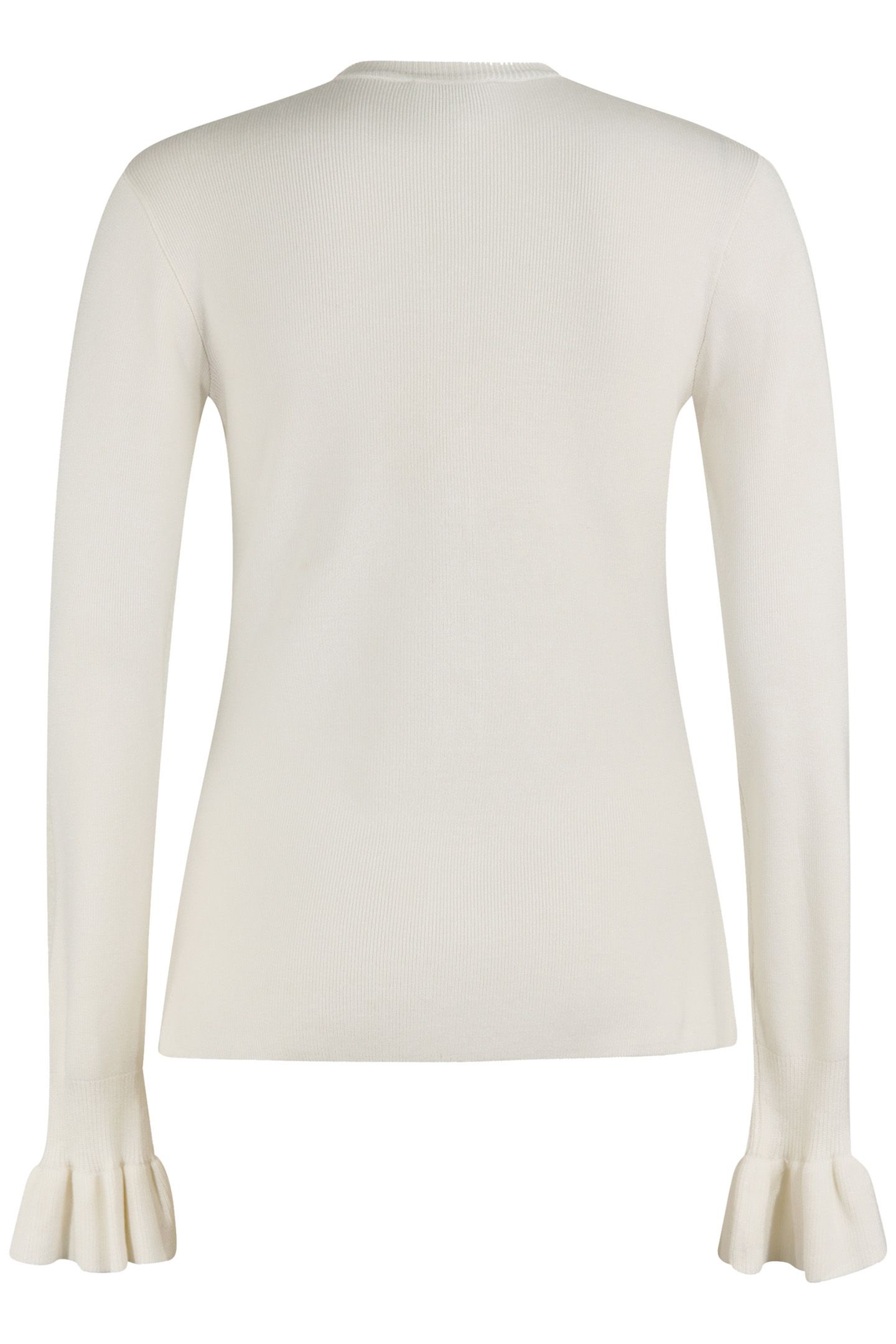 SBFRILL SLEEVE CARDIGAN OFFWHITE 5