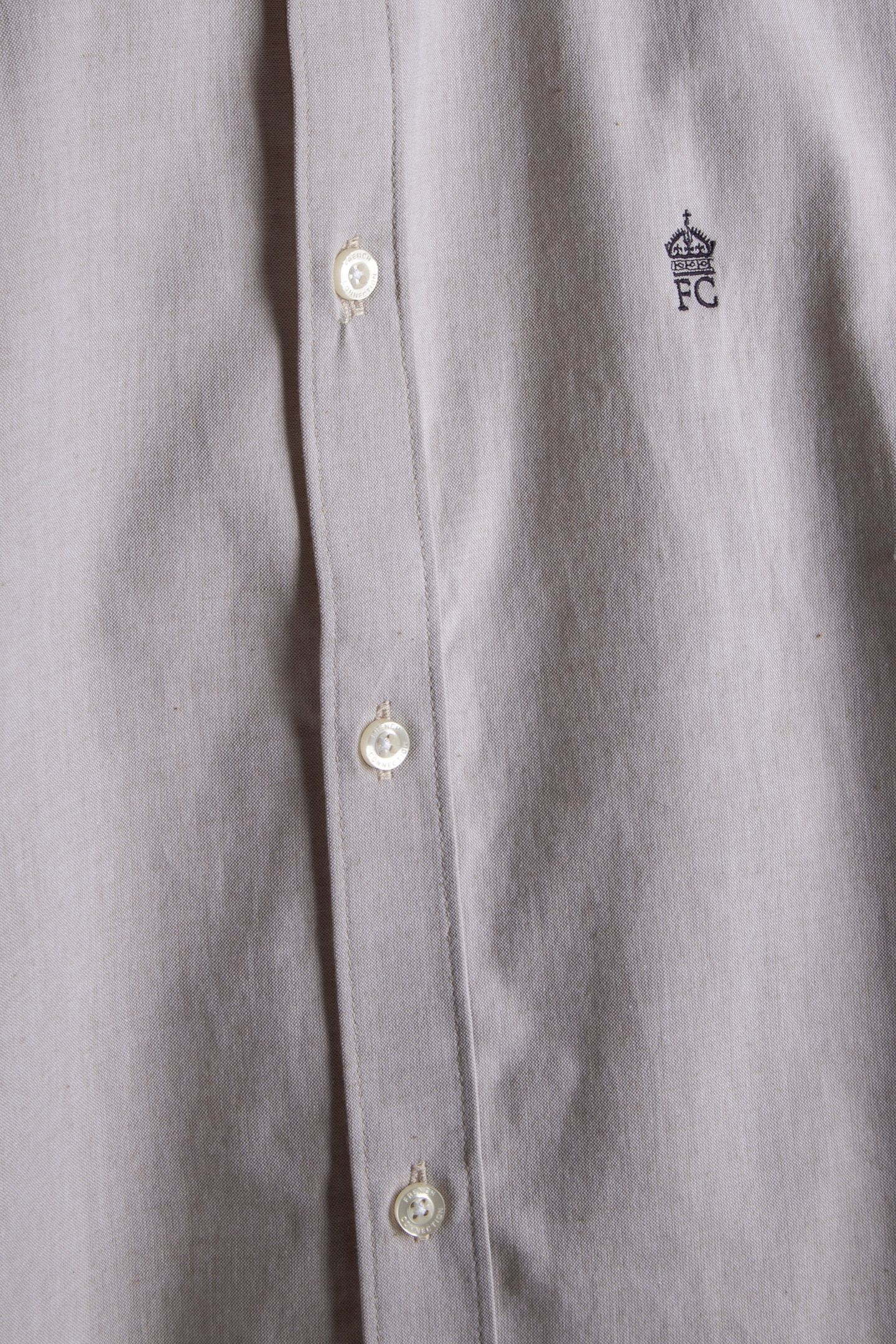 OXFORD LONG SLEEVE SHIRT STONE 3