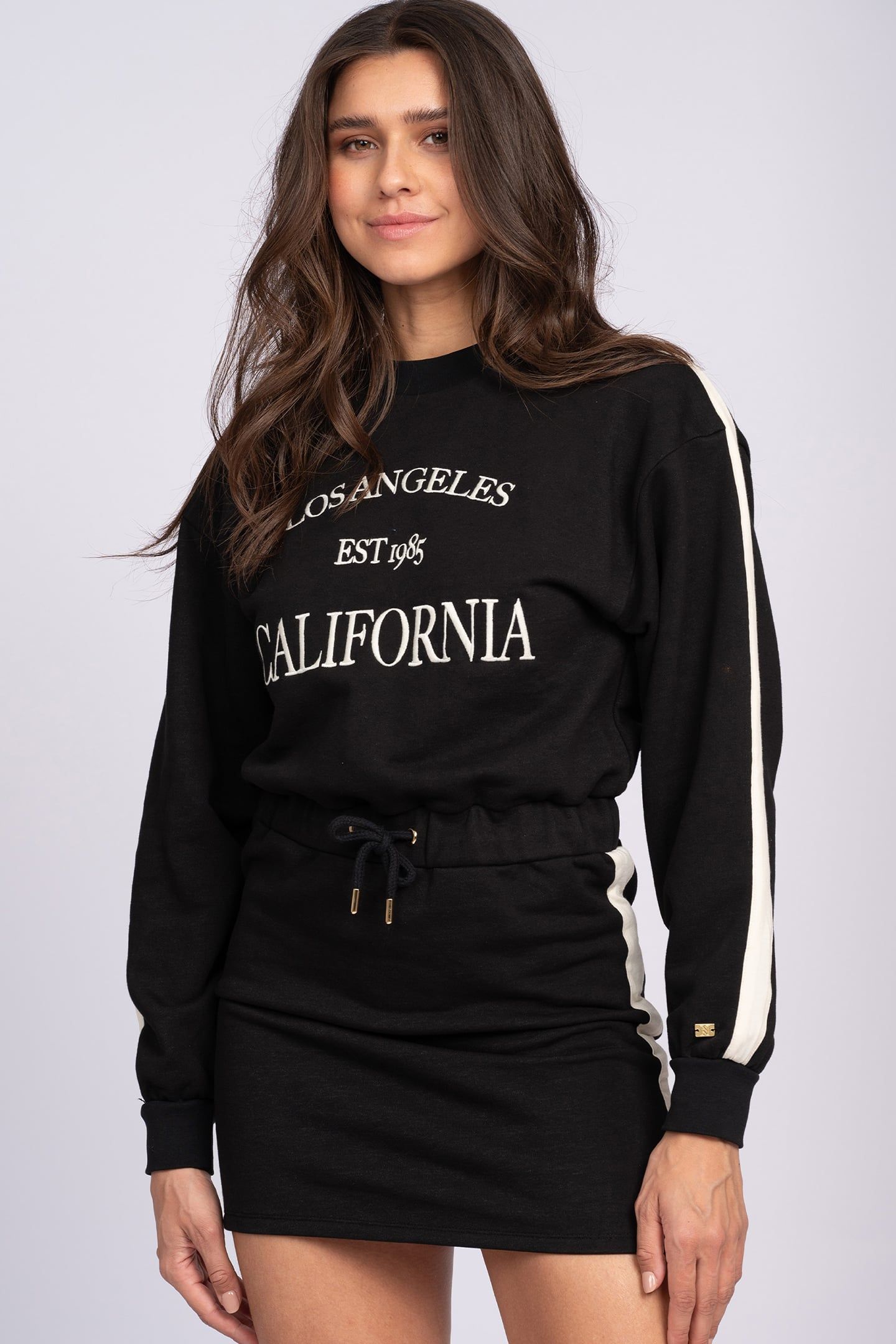 HELSINKI SWEATDRESS BLACK 1