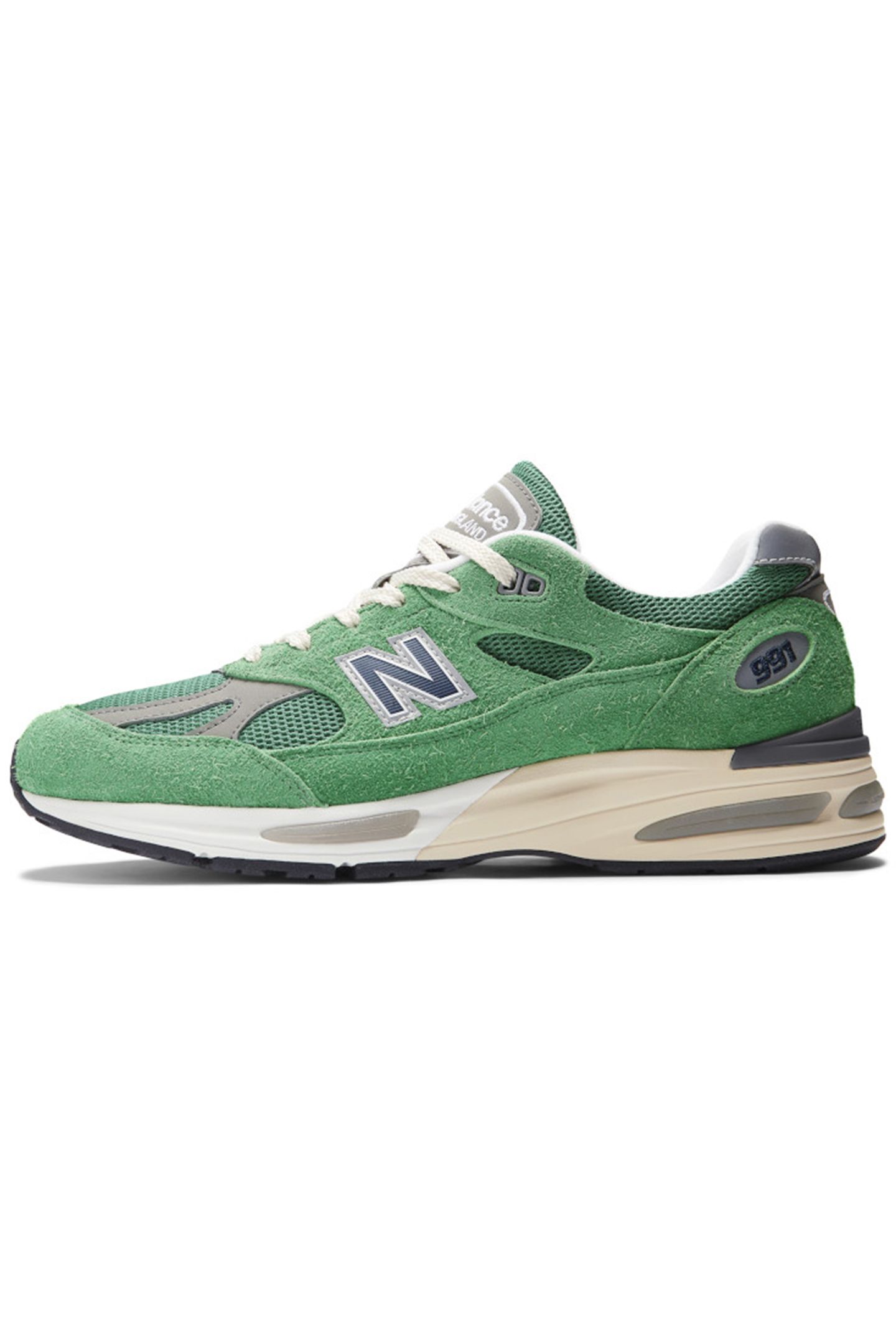 UNISEX MADE IN UK 991V2 GROUNDED PAST MINERAL GREEN 5