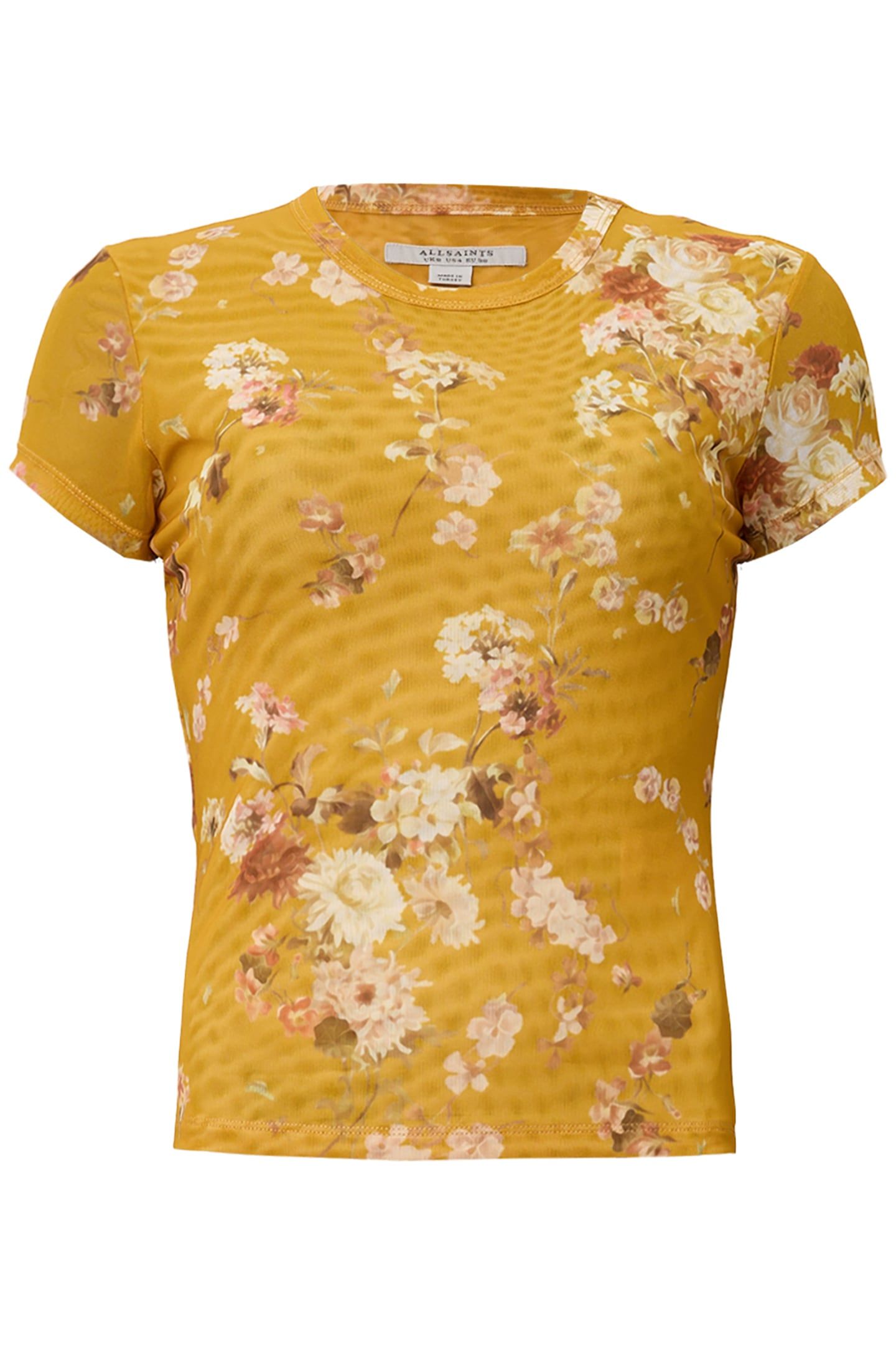 ELLIE MESH TEE ARMADA DEEP YELLOW 5