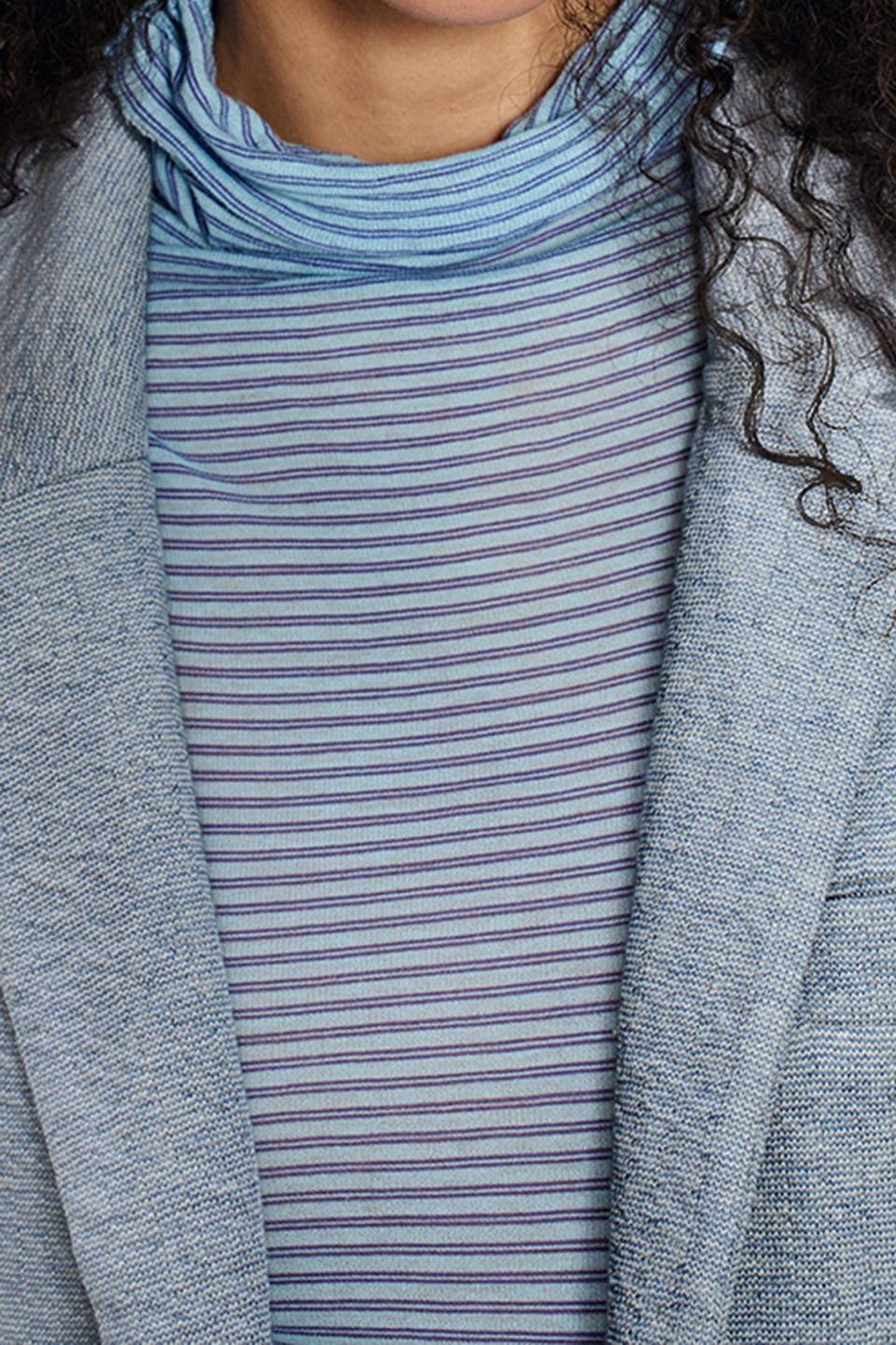LONG-SLEEVED BLAZER WITH TAILORED COLLAR MIST 4