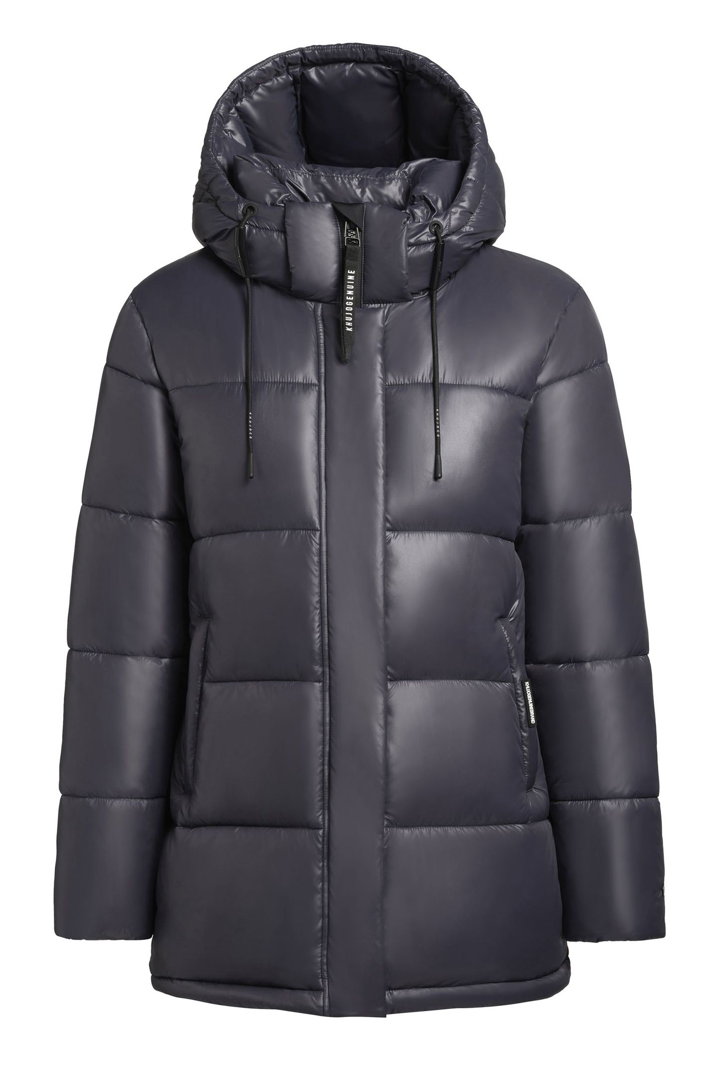 WORD3 SATIN JACKET DARK CLOUD BLUE 5