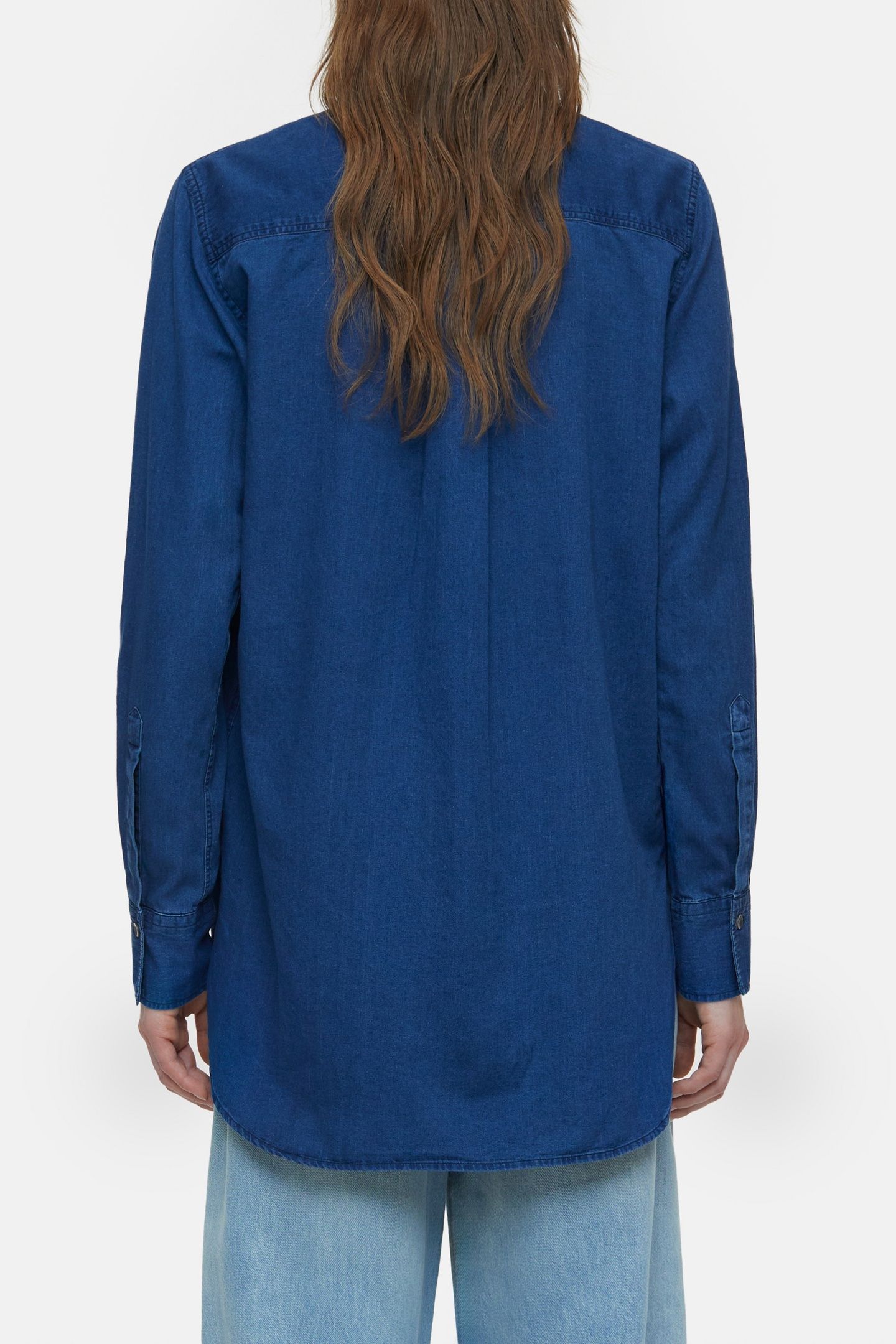 BOYFRIEND SHIRT DARK BLUE 4