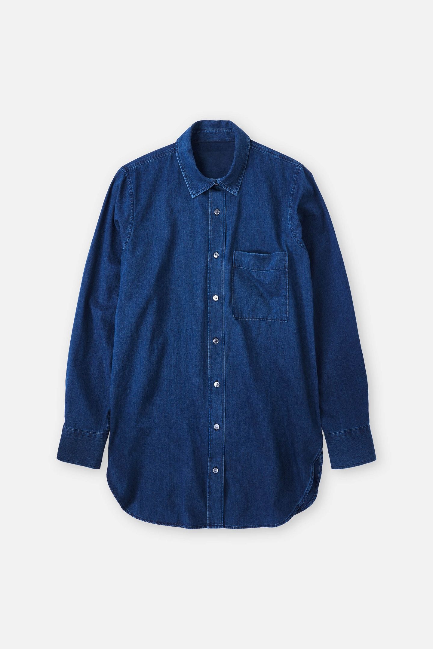 BOYFRIEND SHIRT DARK BLUE 5