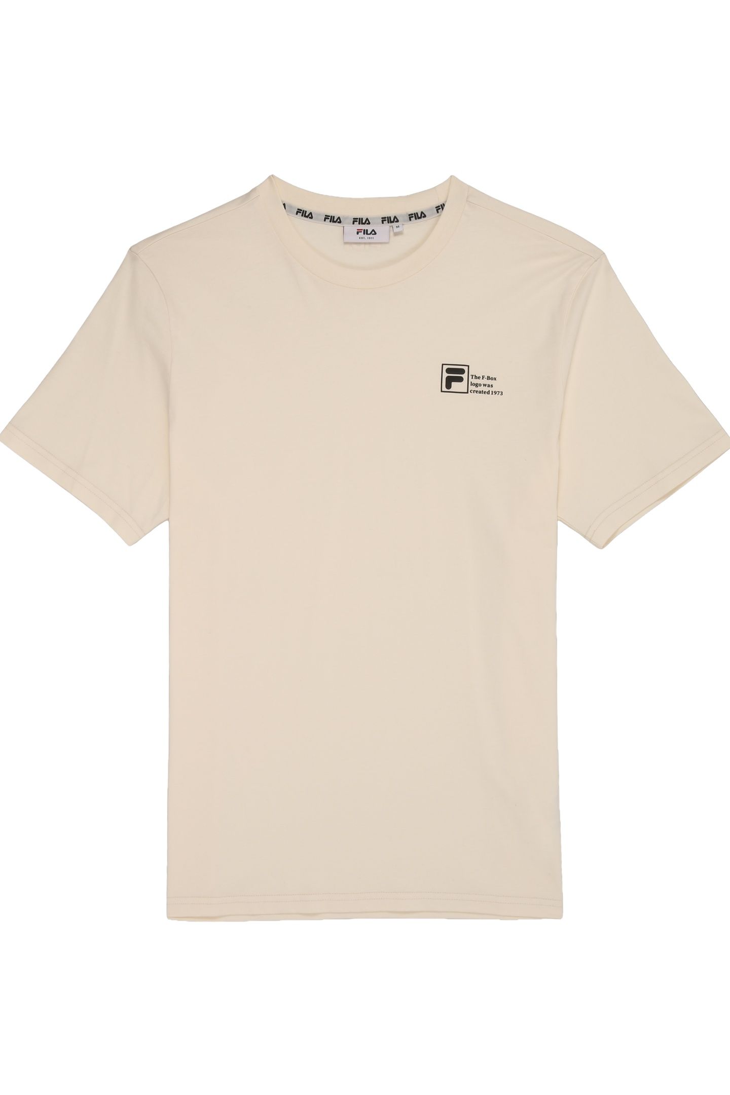 ZAMOS GRAPHIC LOGO TEE ANTIQUE WHITE 1