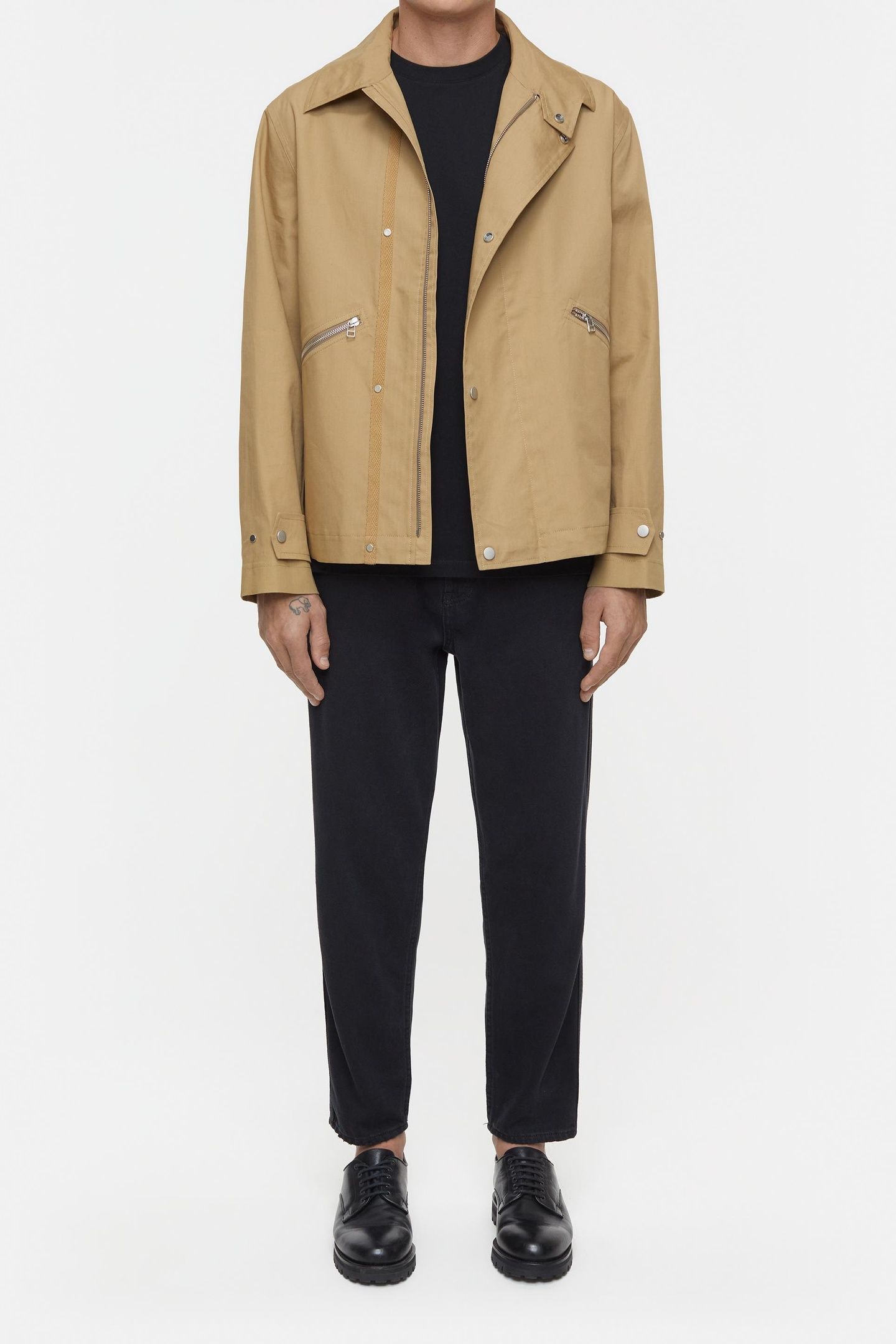 MILITARY JACKET TAUPE BEIGE 2