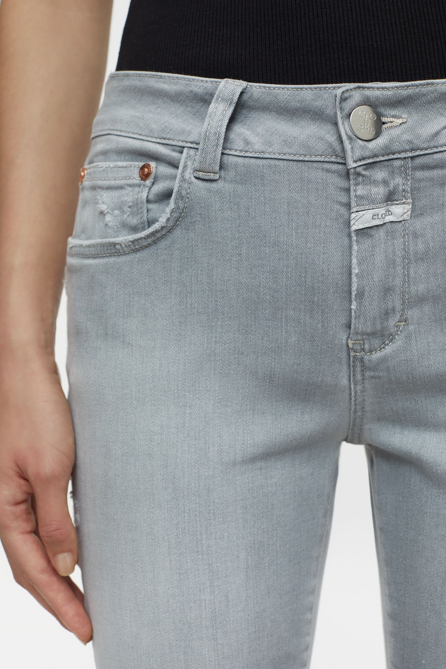 BAKER JEANS LIGHT GREY 6