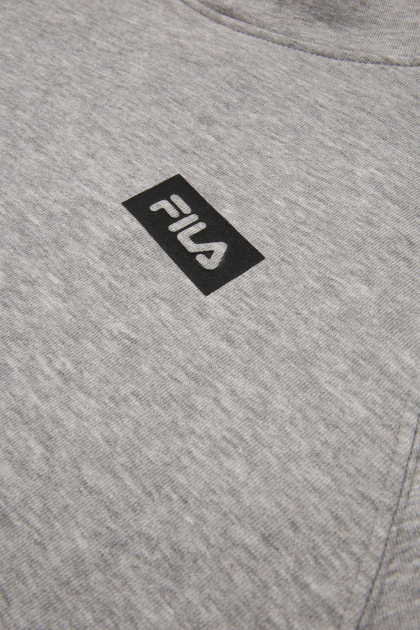 ZEDDAM LOGO HOODIE MEDIUM GREY MELANGE 3