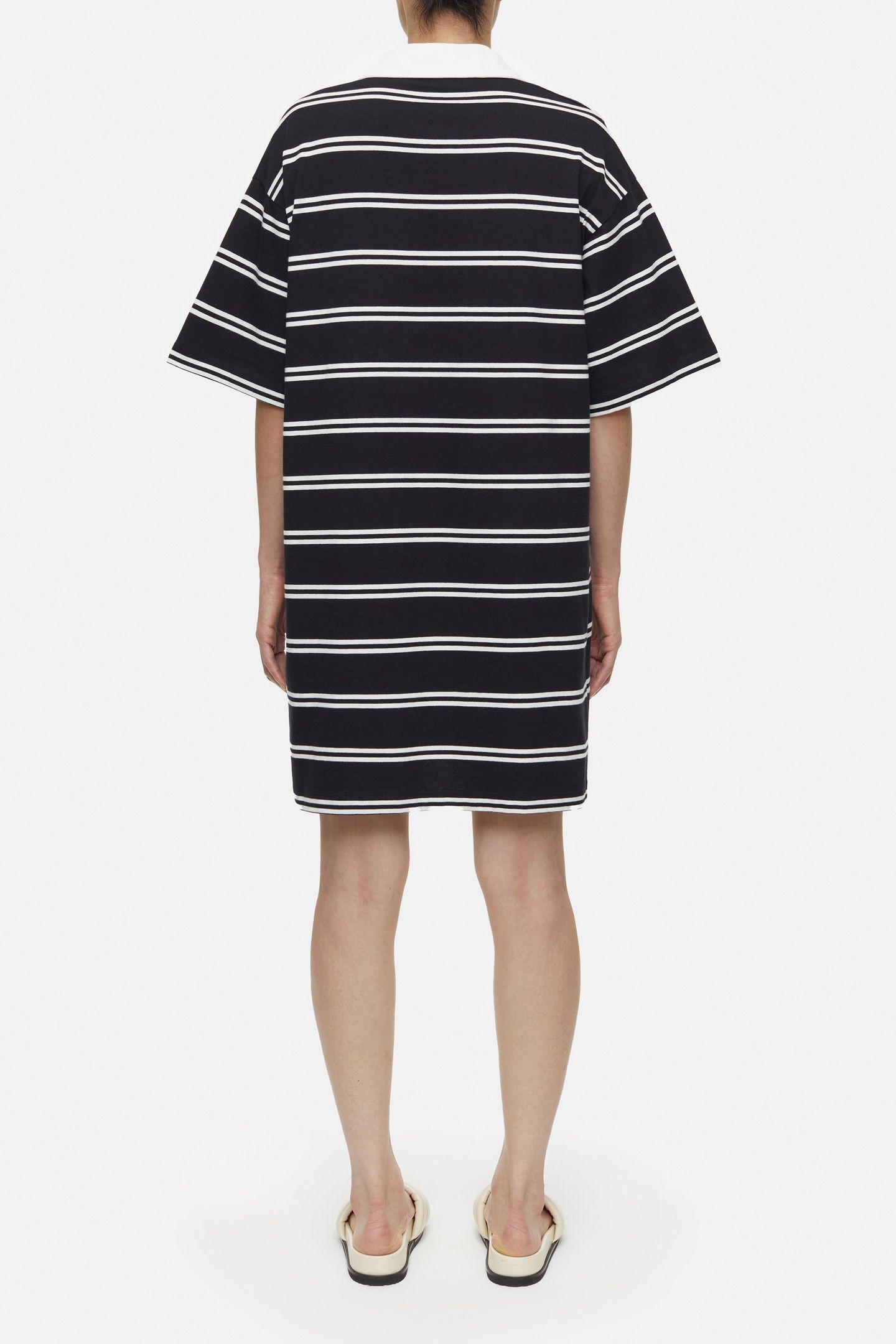 SHORT POLO DRESS BLACK 2