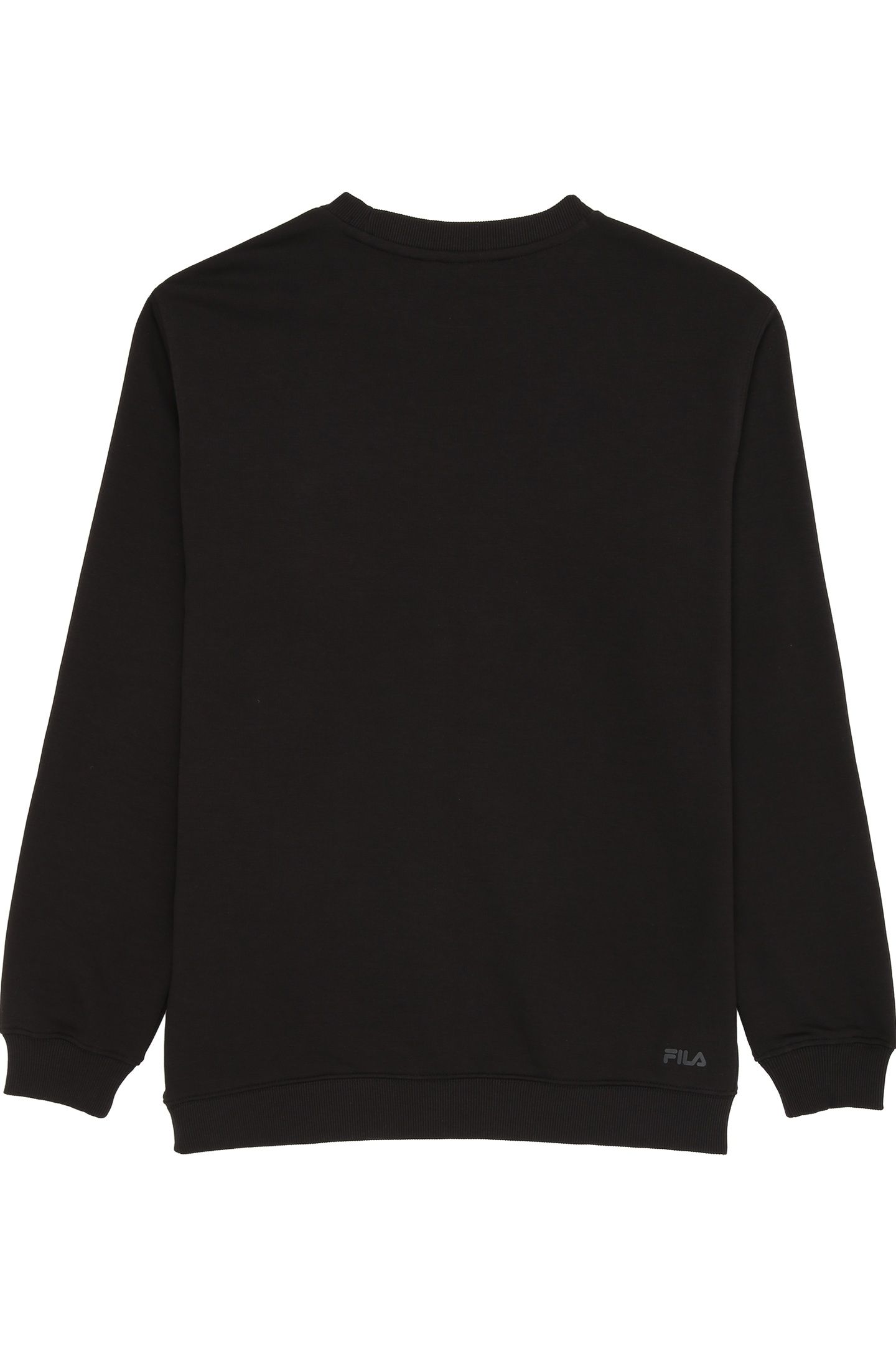 UNISEX ZANTEN LOGO CREW SWEAT BLACK 2