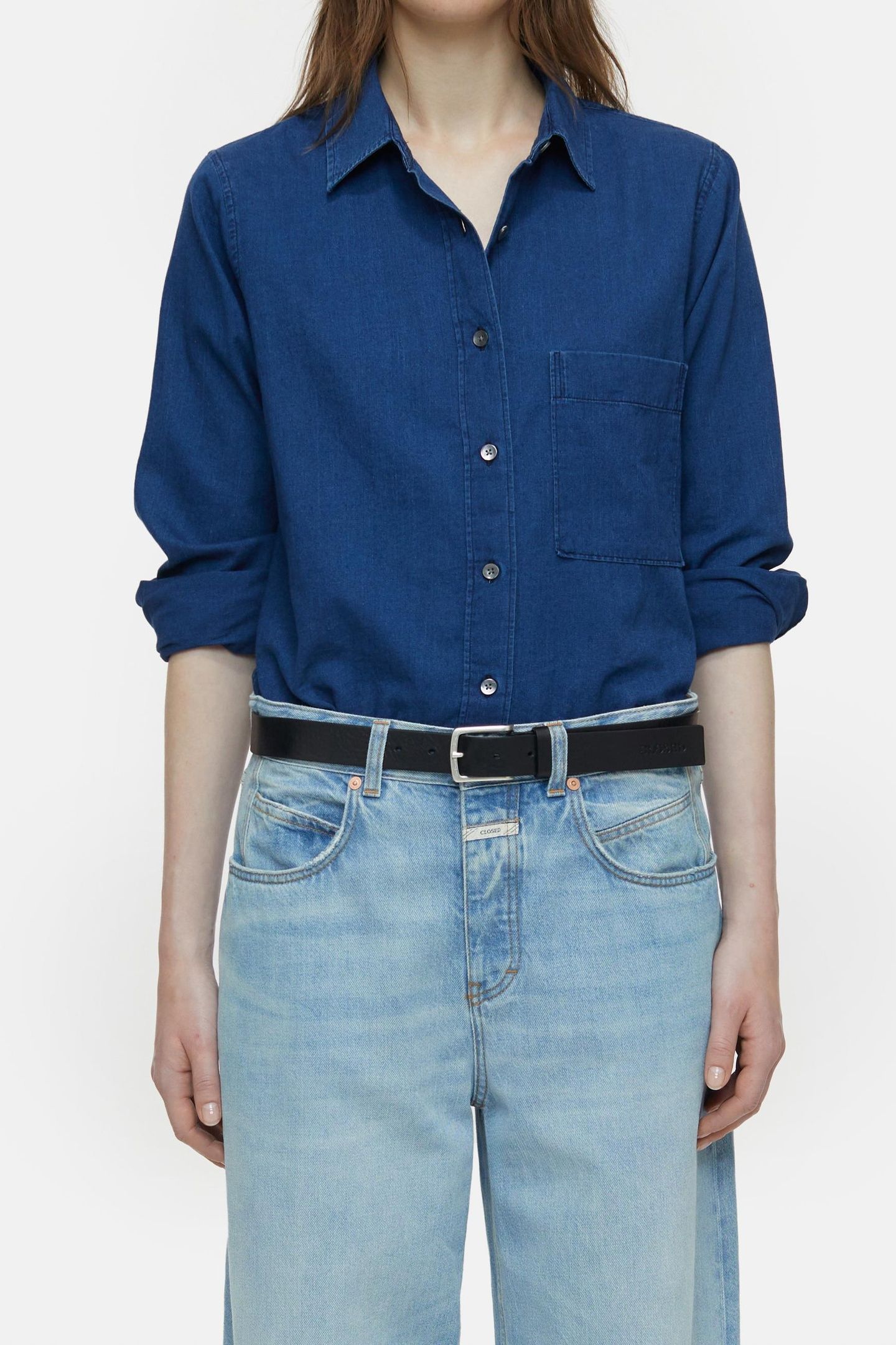 BOYFRIEND SHIRT DARK BLUE 2