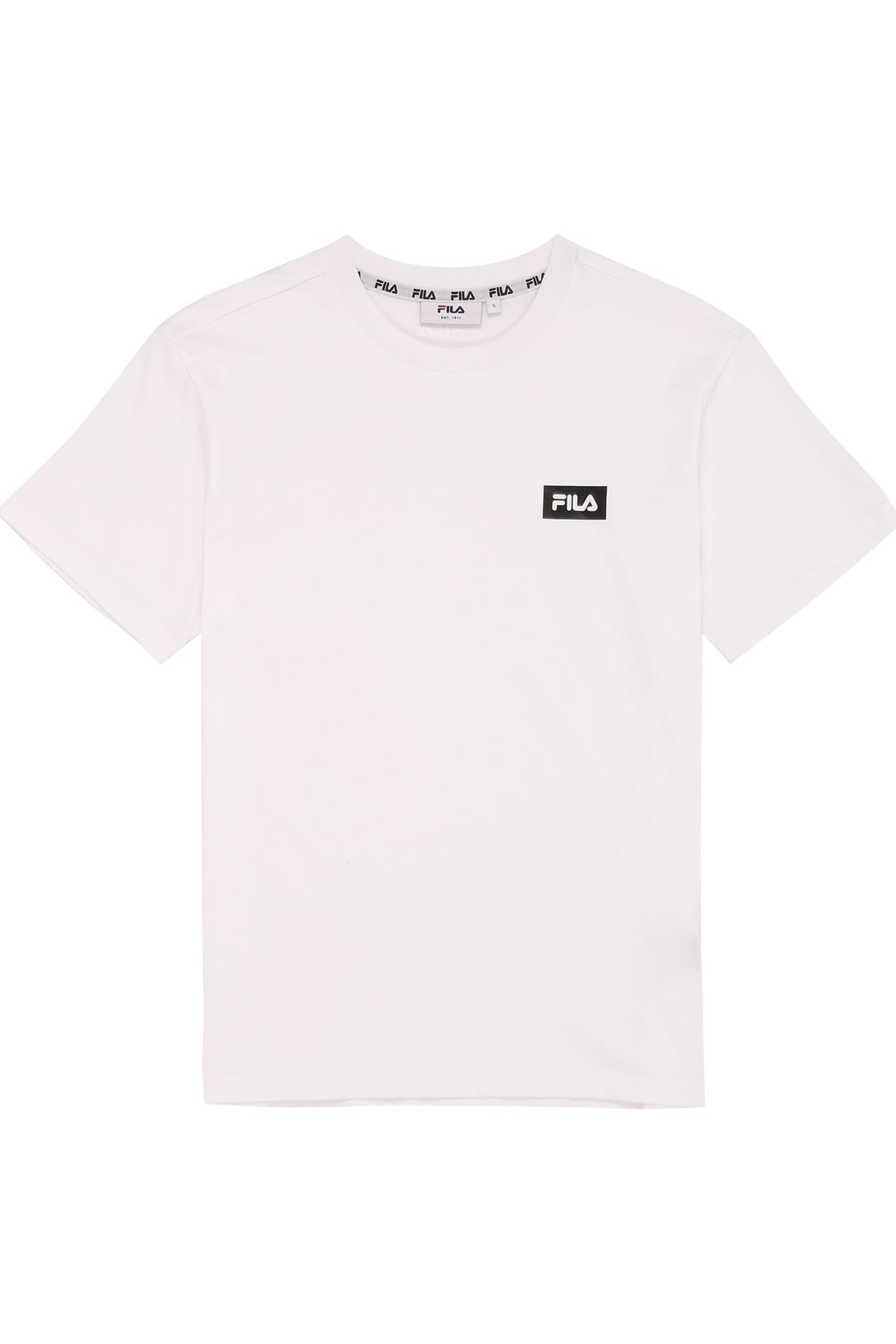 ZLADA RELAXED FIT T-SHIRT BRIGHT WHITE 1