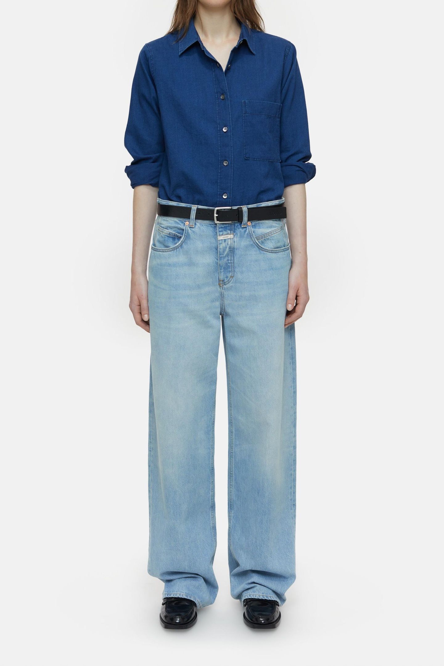 BOYFRIEND SHIRT DARK BLUE 3