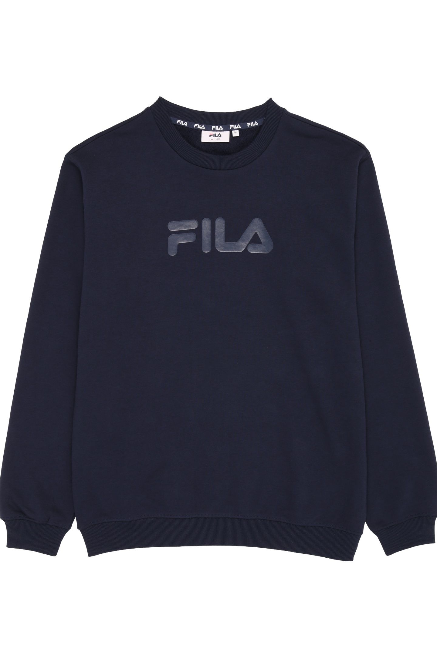 UNISEX ZANTEN LOGO CREW SWEAT BLACK IRIS 1