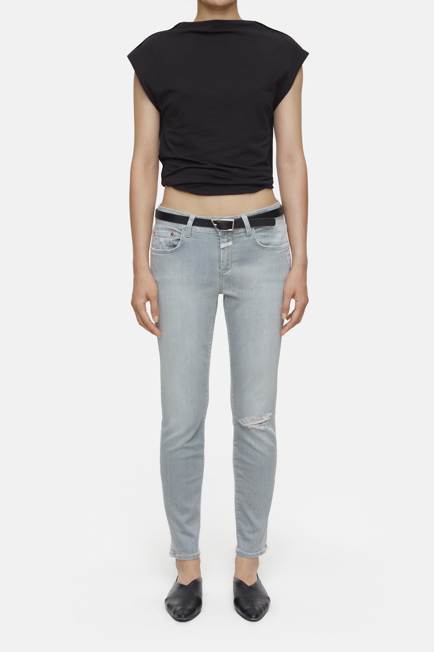 BAKER JEANS LIGHT GREY 1
