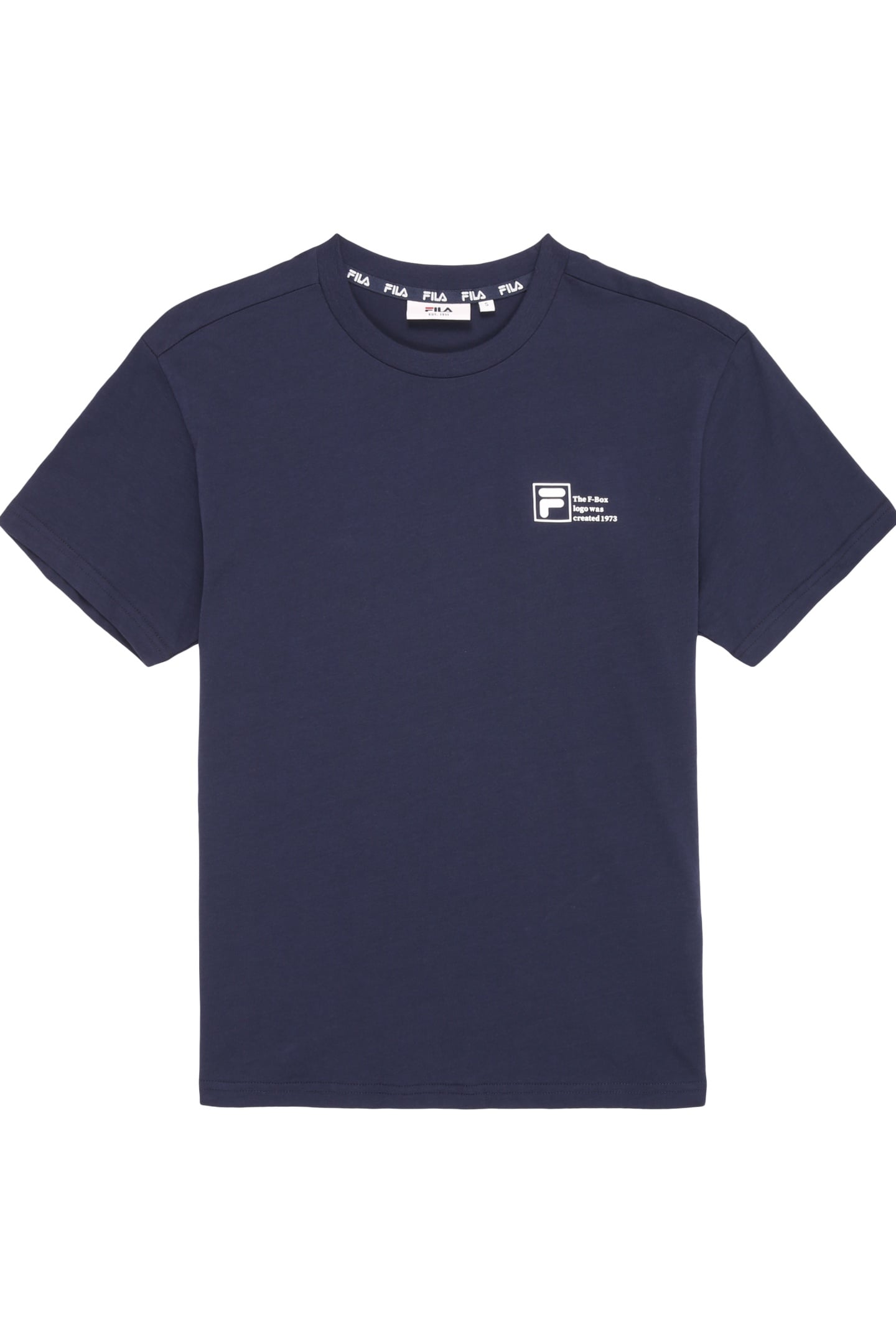 ZIANE GRAPHIC LOGO T-SHIRT BLACK IRIS 1