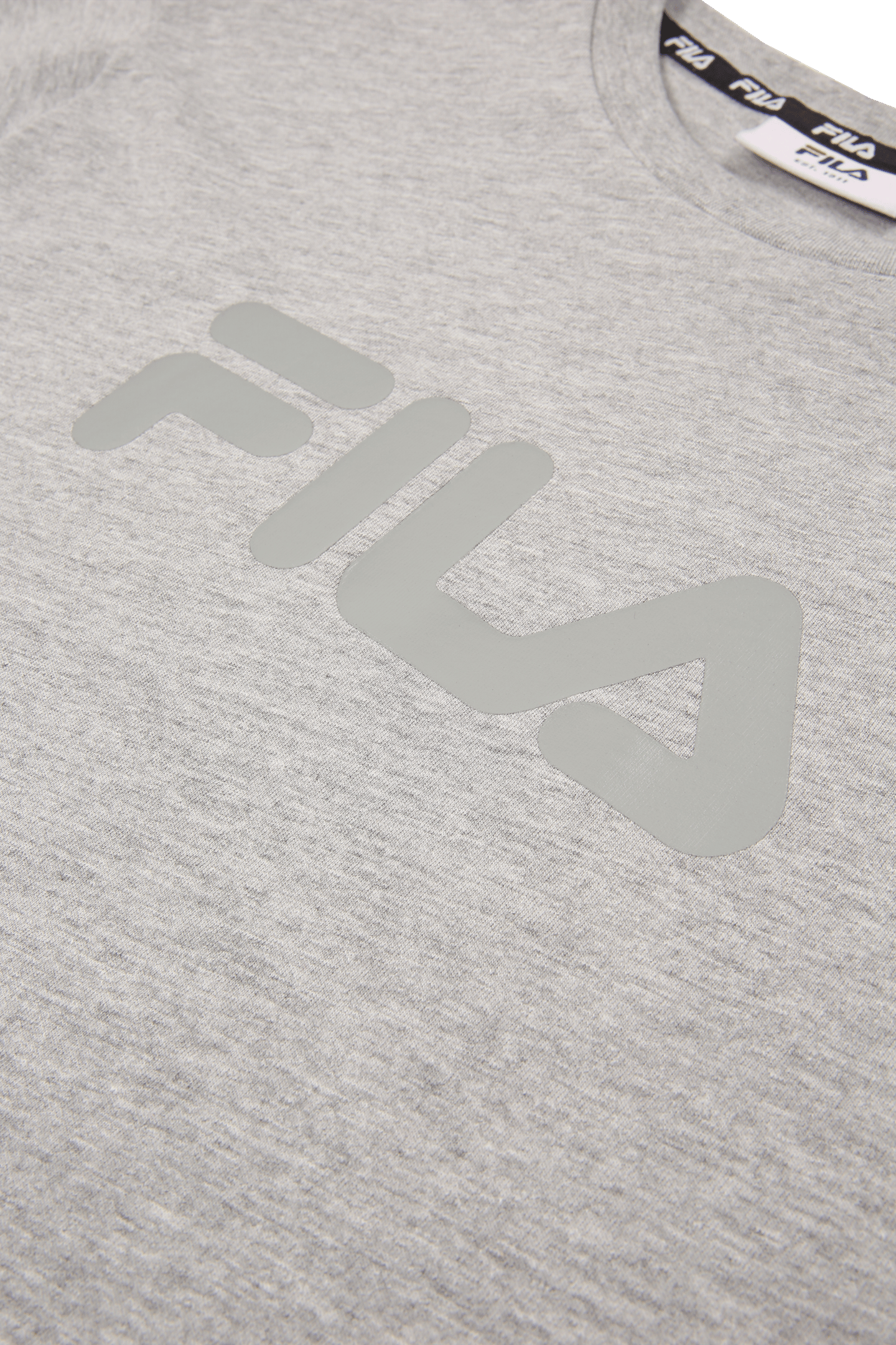 UNISEX ZULOS LOGO T-SHIRT MEDIUM GREY MELANGE 3