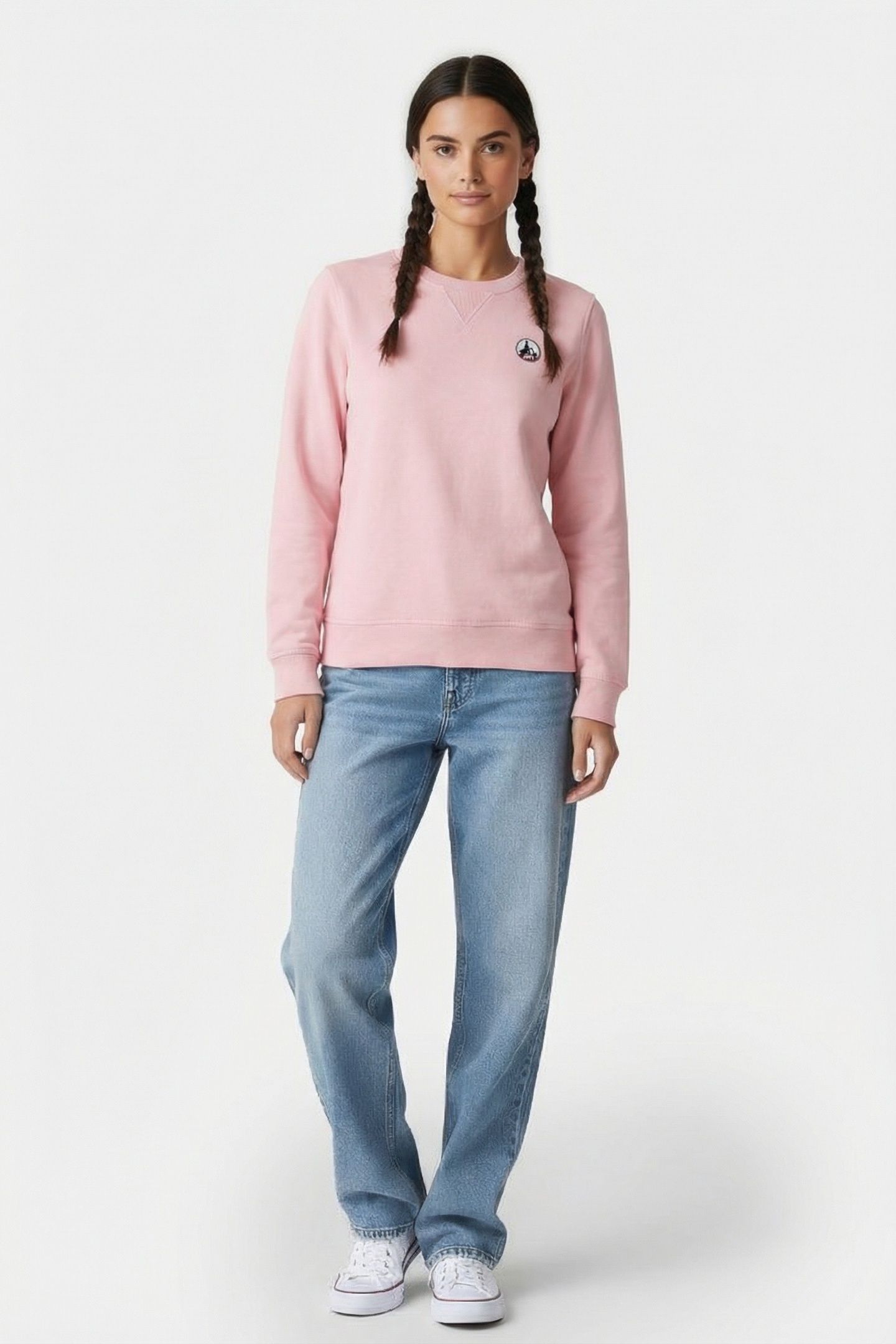 ELVAS SWEATSHIRT PEACH PINK 1