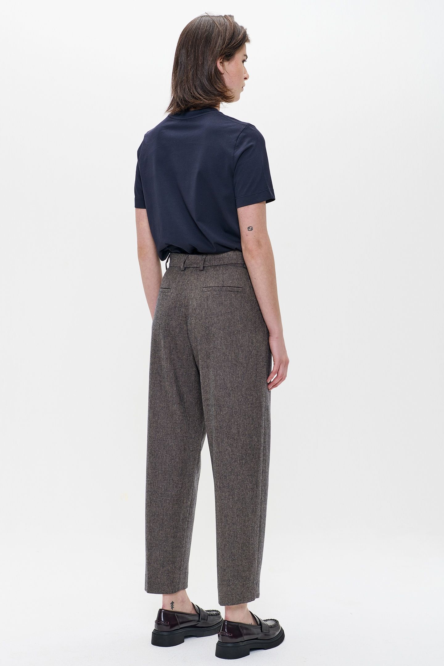 FLANNEL DAKOTA PANTS MIDNIGHT BLUE 3