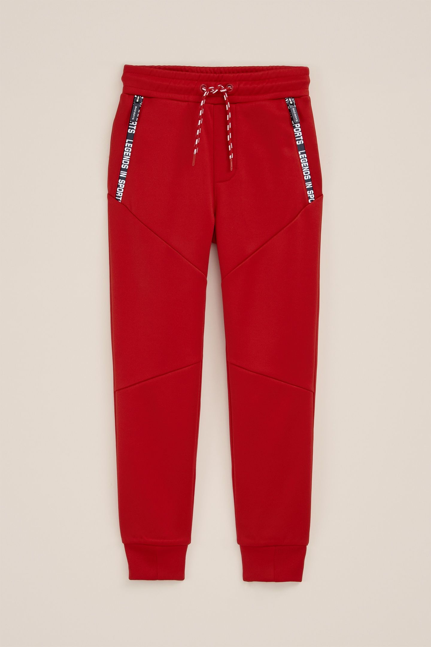 JOGGING PANTS FIRE RED 3
