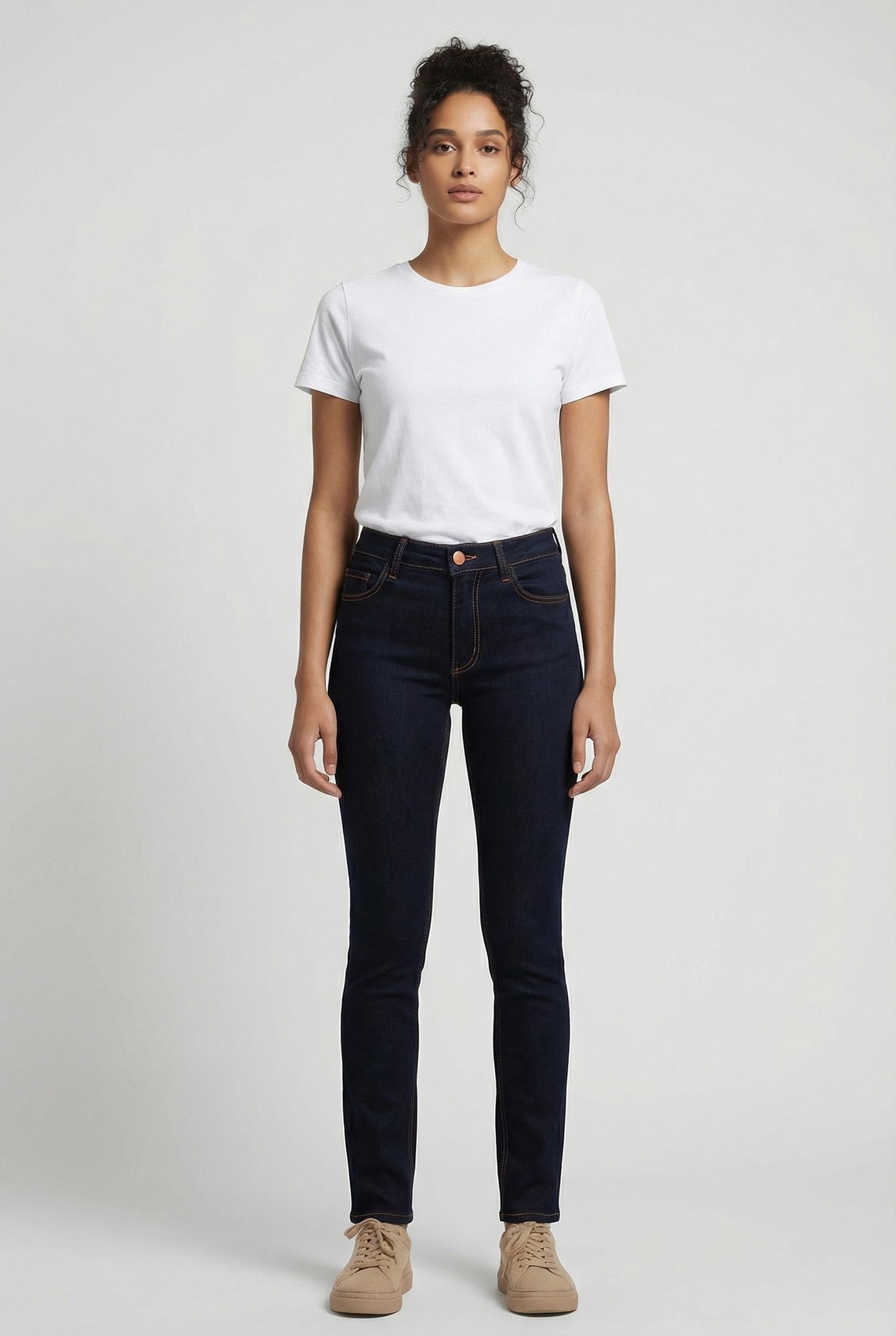 REBOUND SKINNY JEAN. BLUE 1