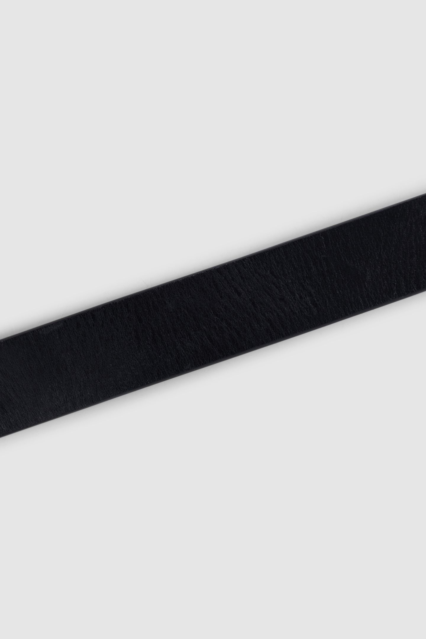 BLACK LEATHER BELT 4
