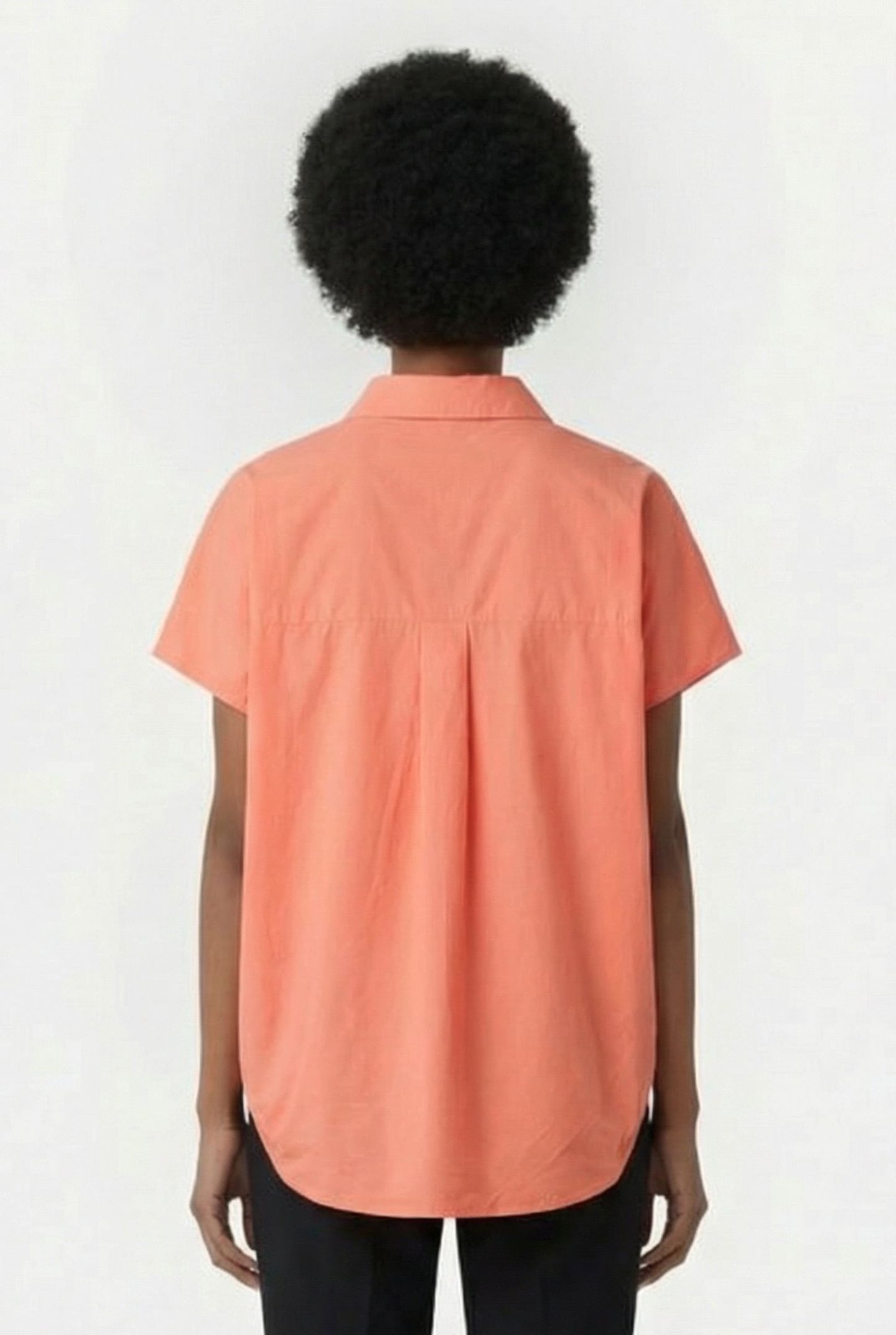 CELE RHODES POPLIN SLVLSS SHRT CORAL 2