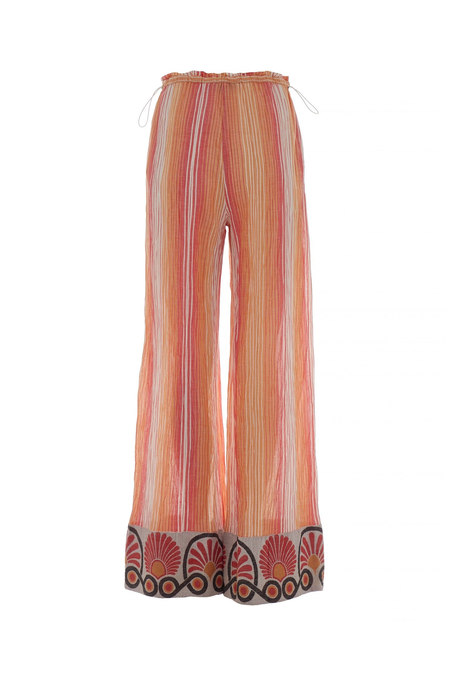 ALIKTO PANTS JACQUARD RED ORANGE 3
