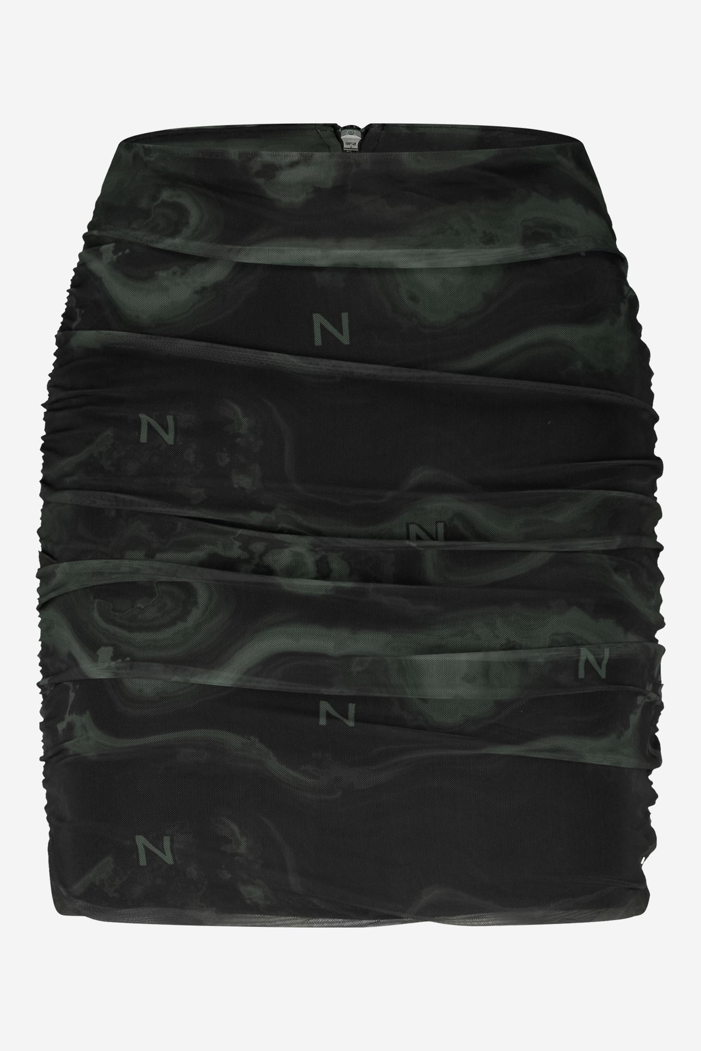 MARBLE MESH SKIRT NIGHT FOREST 1