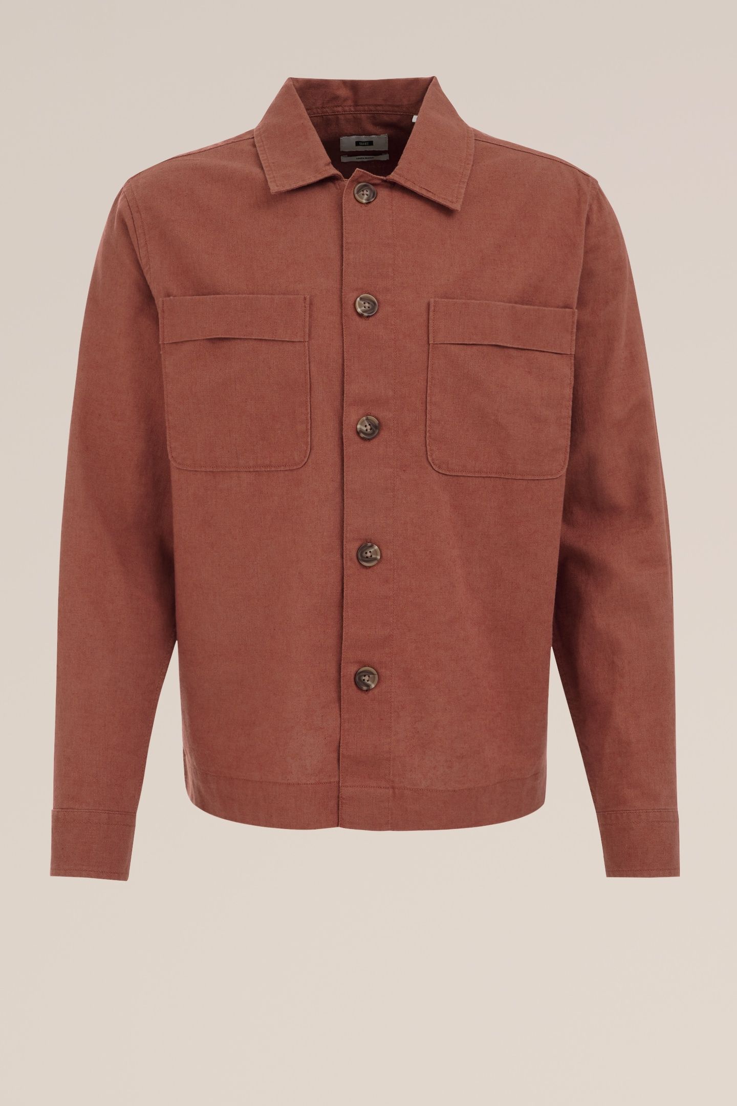 OVERSHIRT RUST BROWN 10