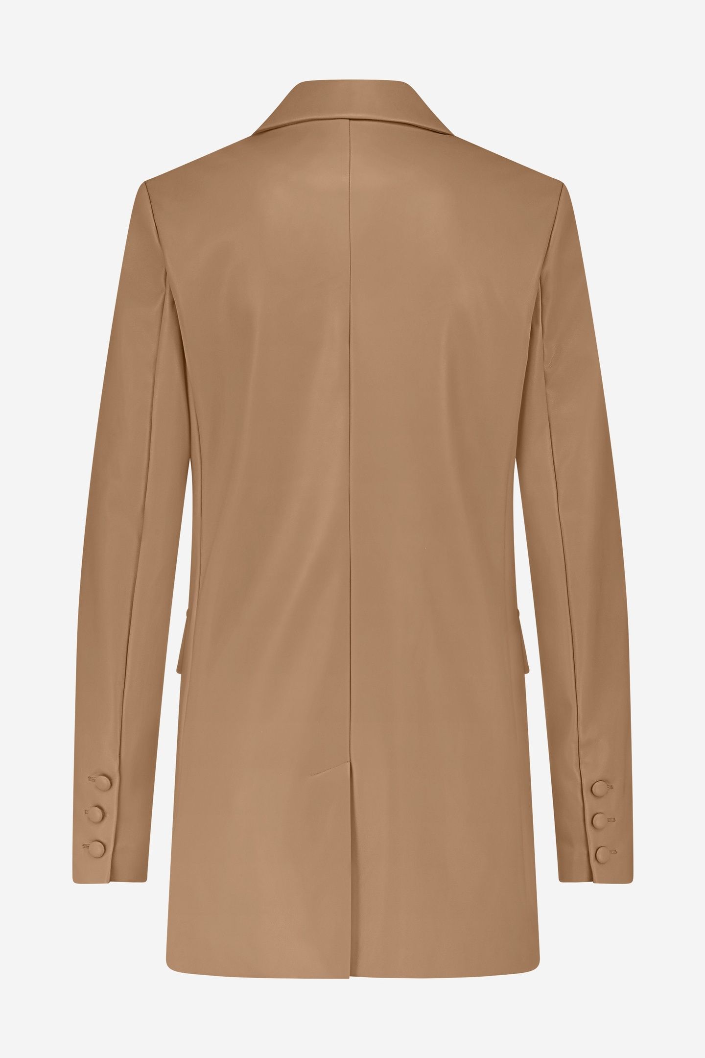 ILEVIO PU BLAZER CARAMEL 3