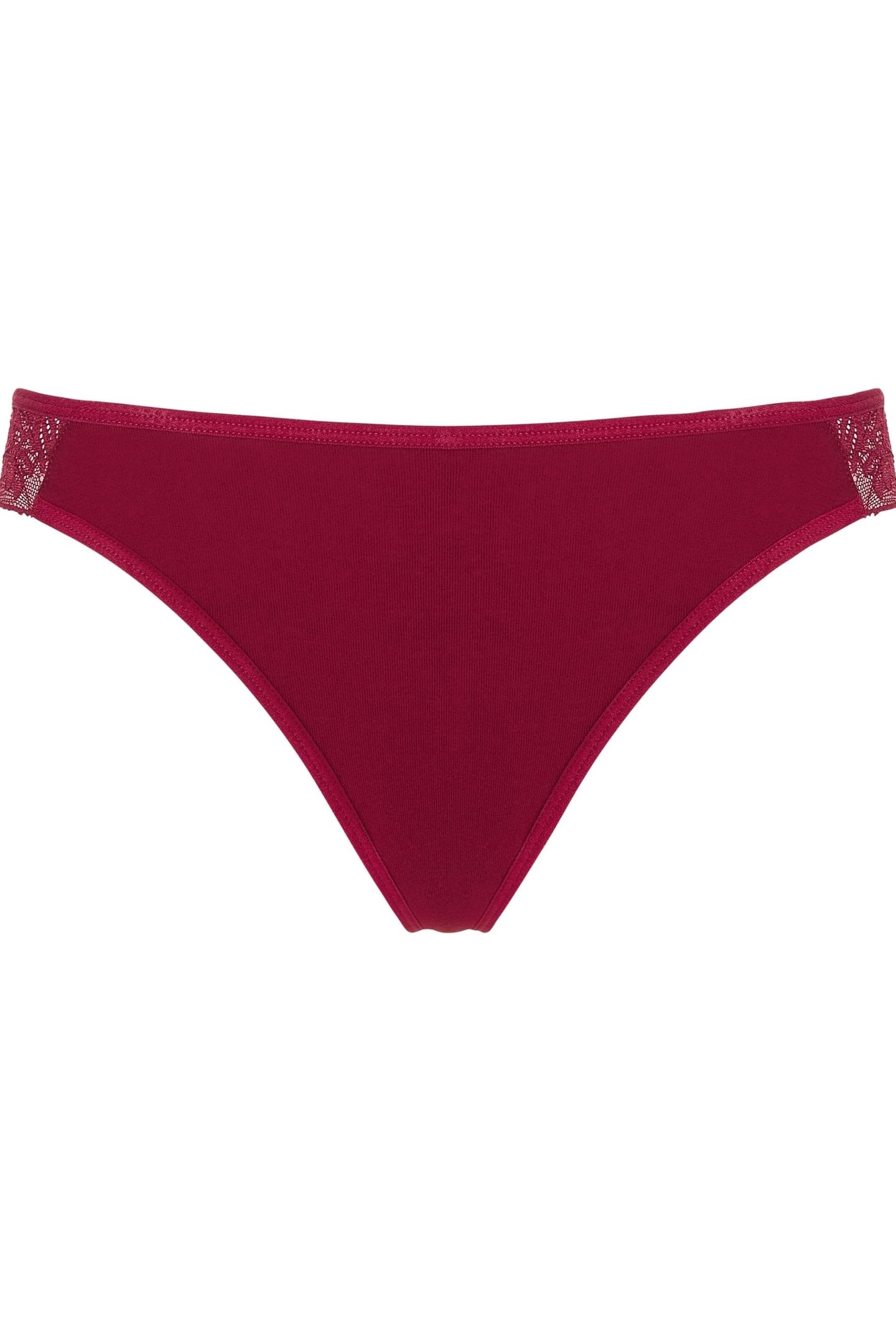 THONG MIRACLE COTTON RHUBARB 1