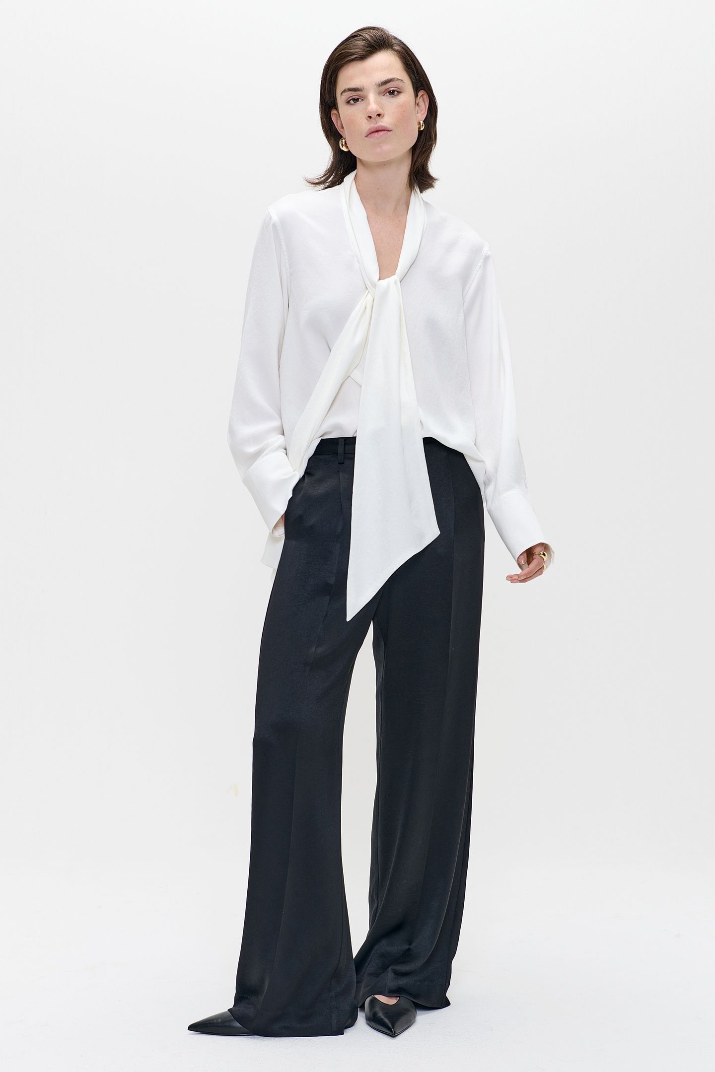 BOW SHIRT OFF WHITE 2