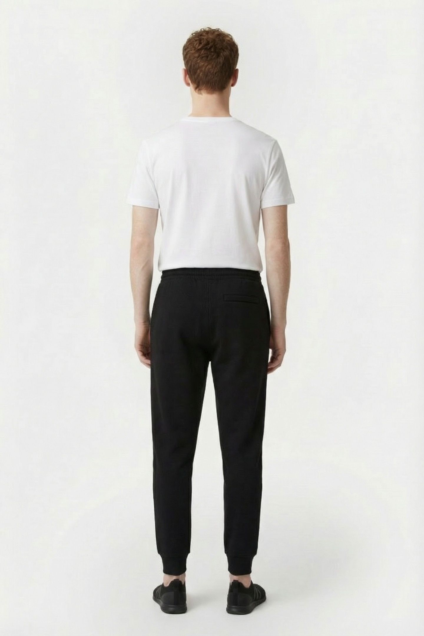 SLIM FIT SWEATPANTS BLACK 2