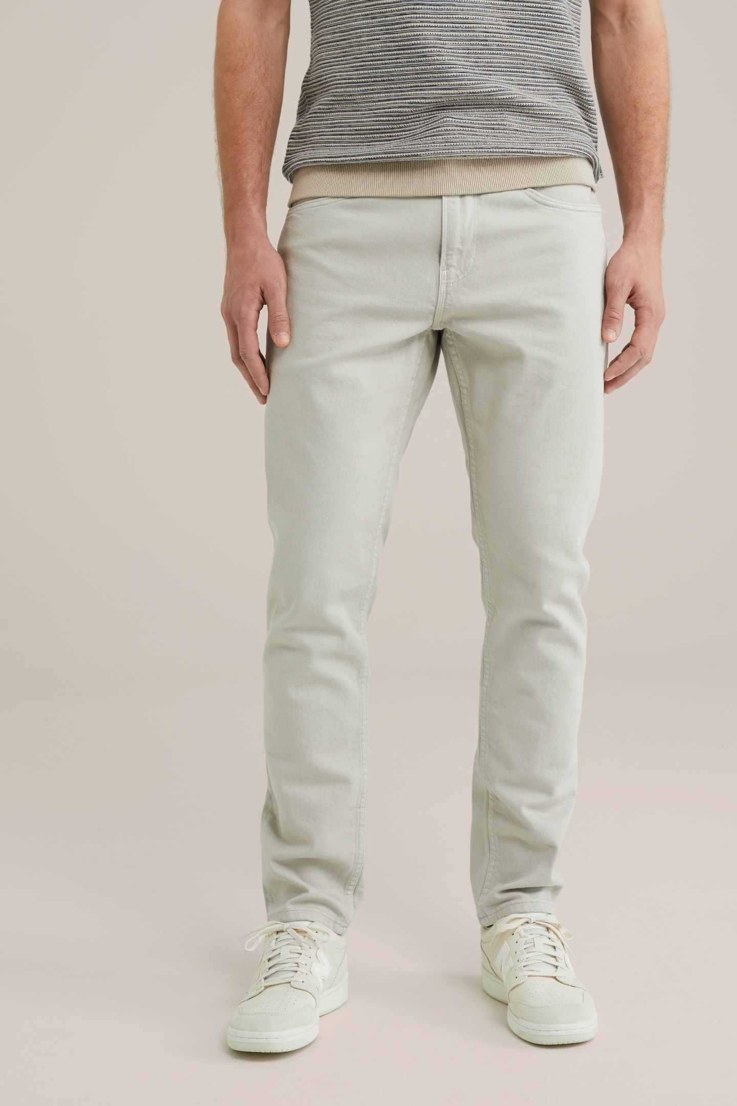 5-POCKET MID WAIST BEIGE 10
