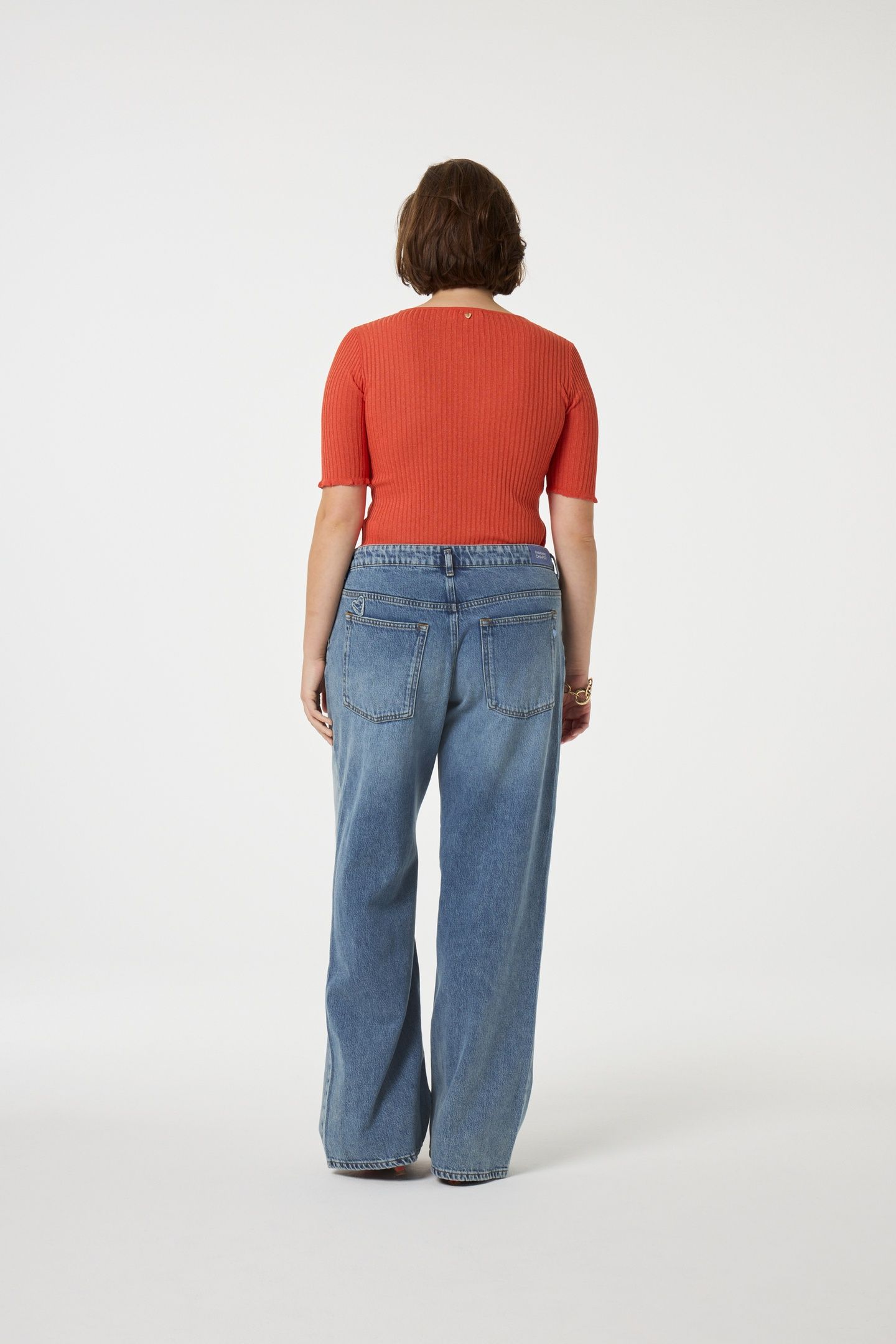 GEMMA SHORT SLEEVE TANGERINE 3