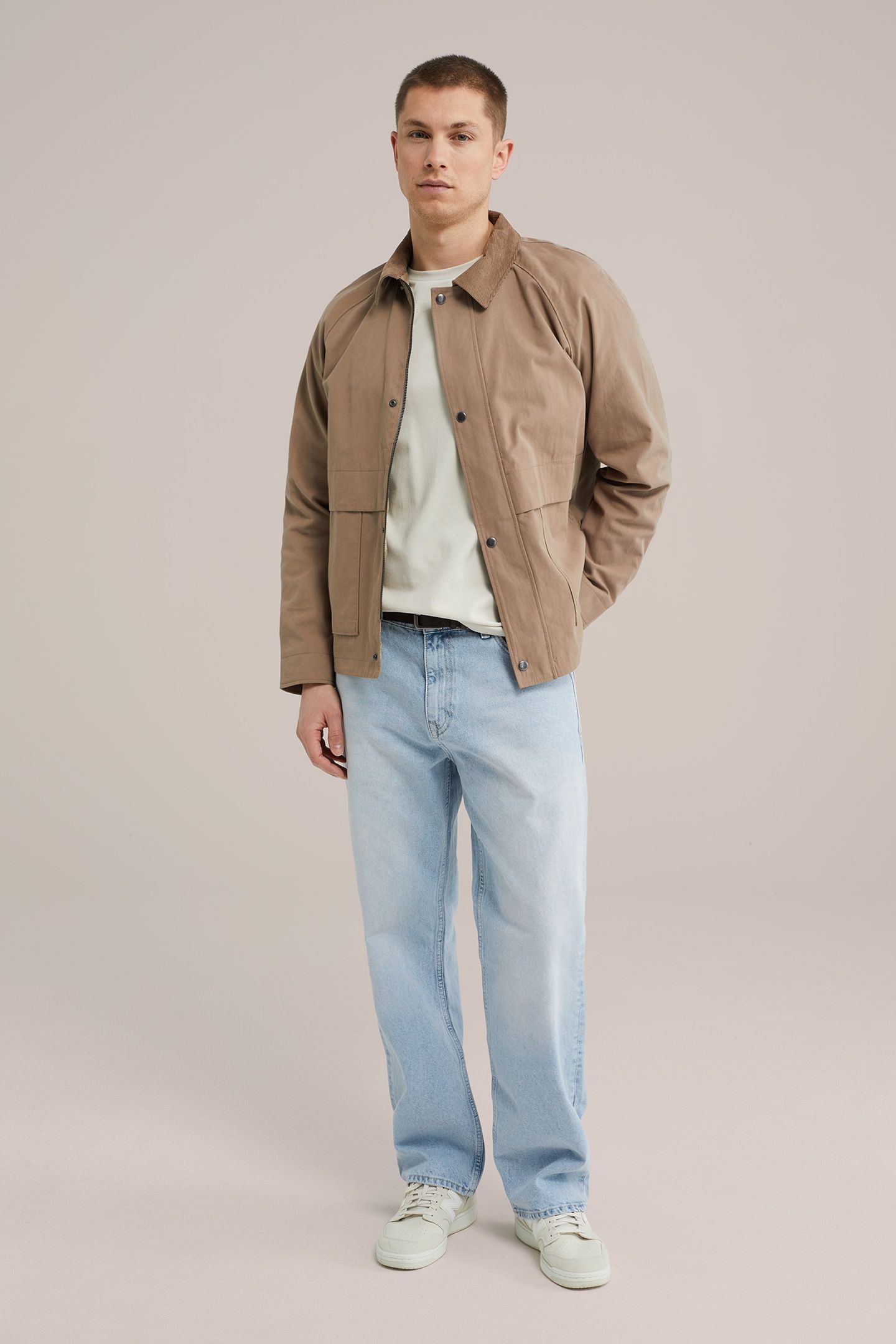 JACKET NORMAL LENGTH LIGHT BROWN 9