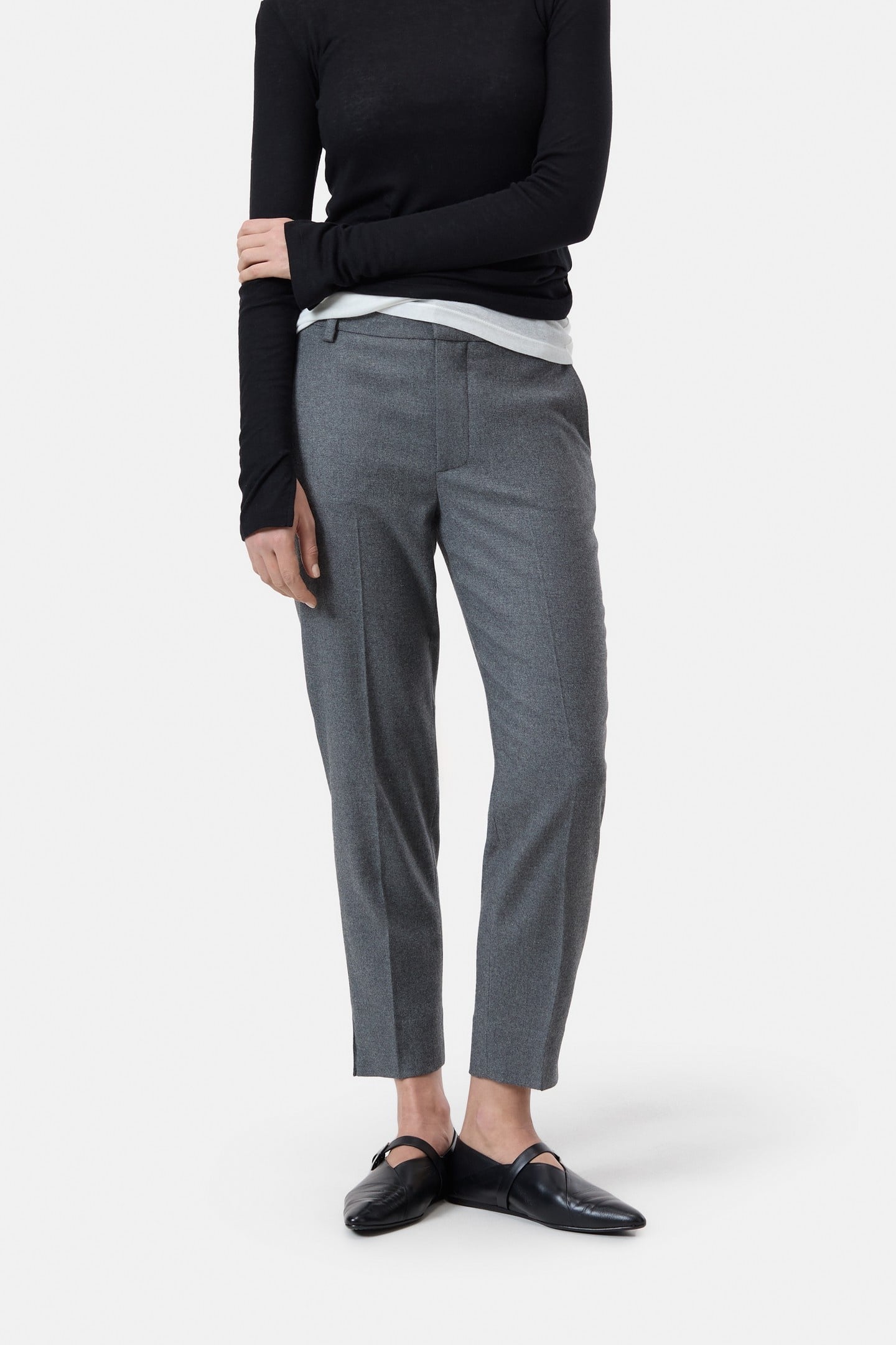 SONNETT PANTS DARK GREY MELANGE 1