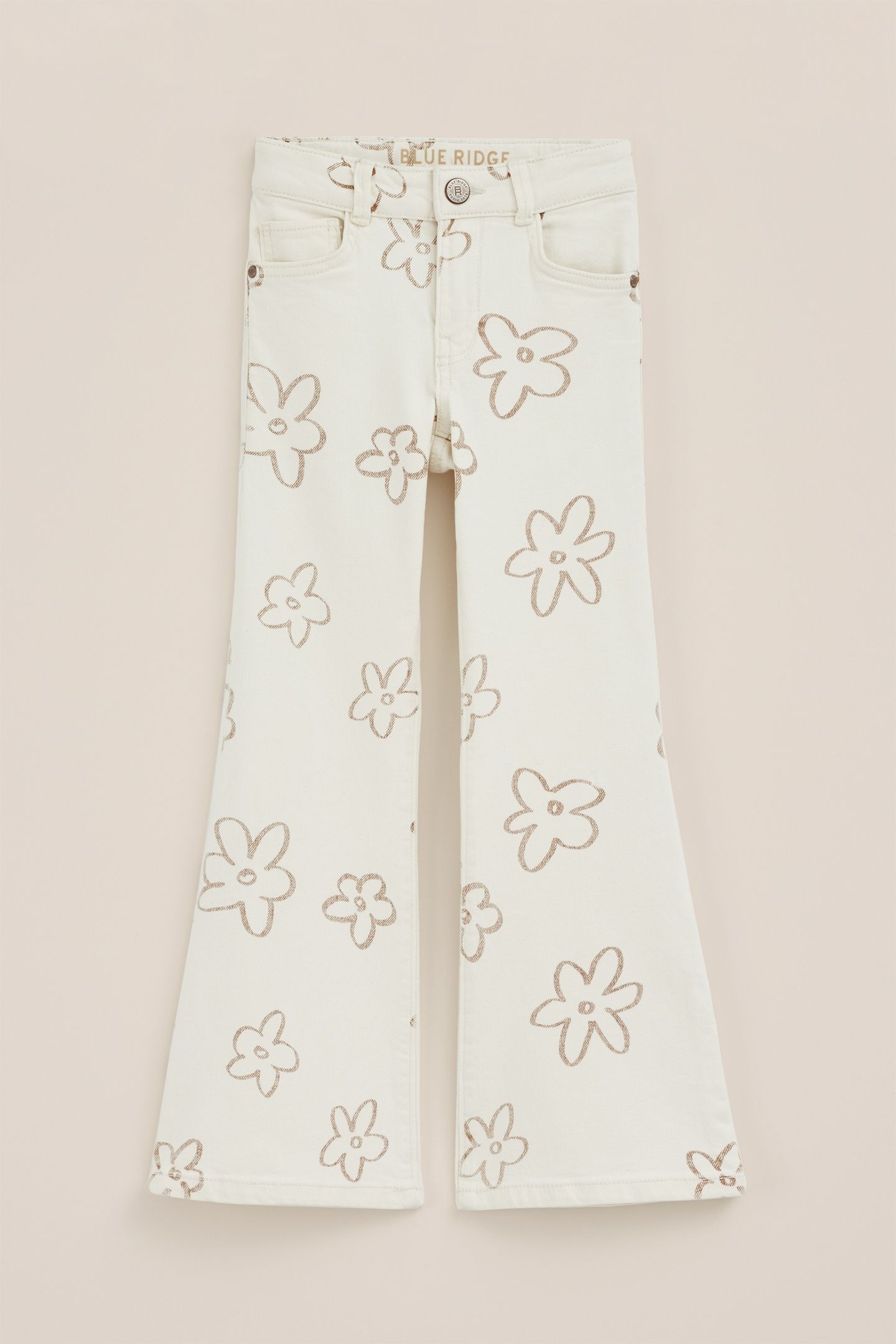 5-POCKET MID WAIST WHITE 8
