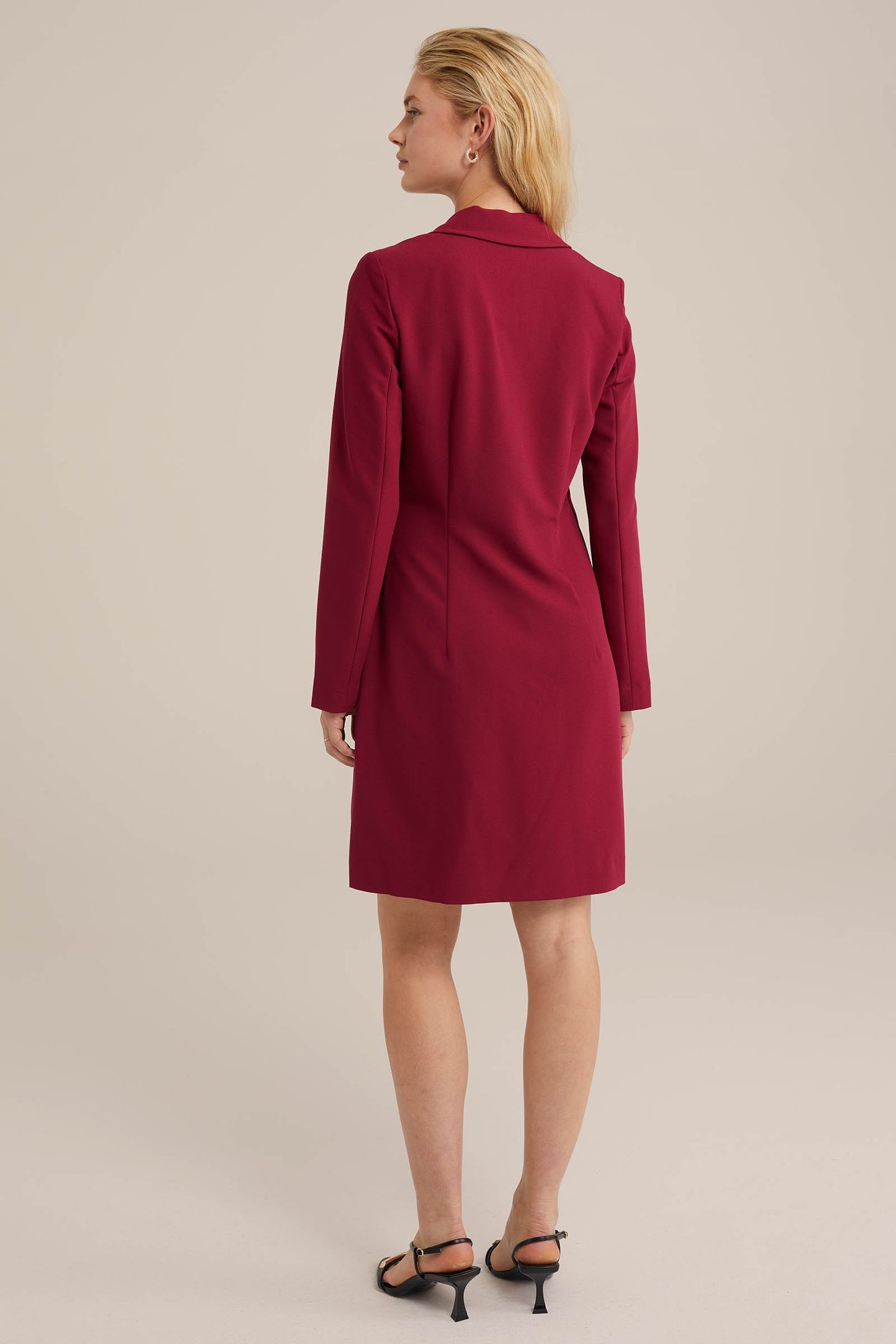 DRESS SHORT VINTAGE RED 11