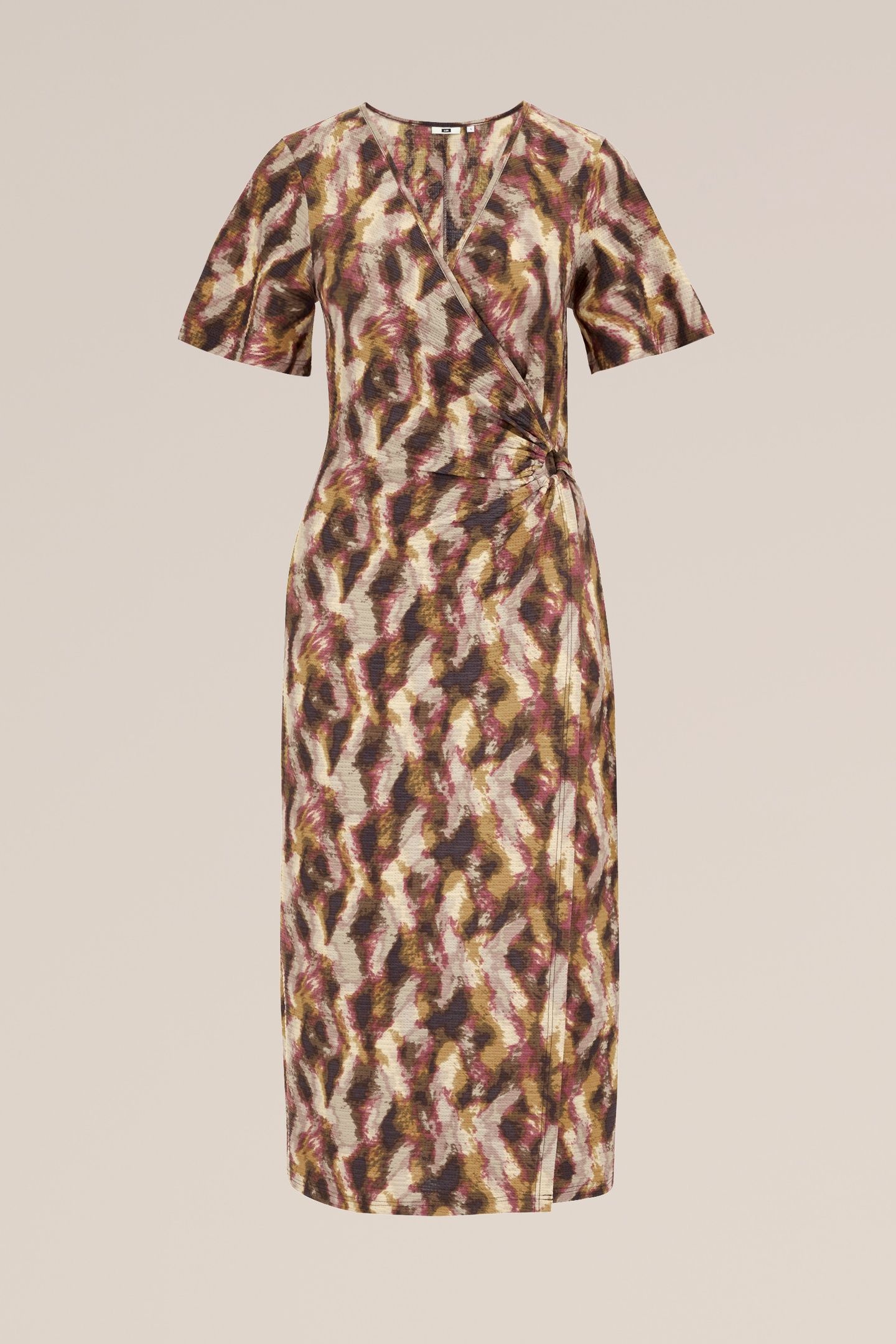 DRESS MID LENGTH YELLOW 12