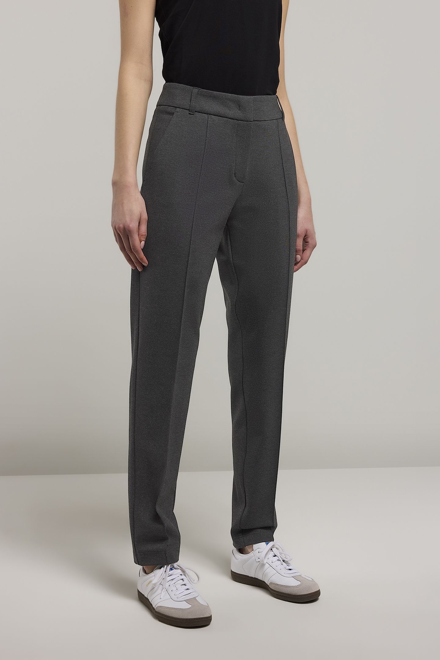 TROUSERS PUNTO MILANO MID GREY 3