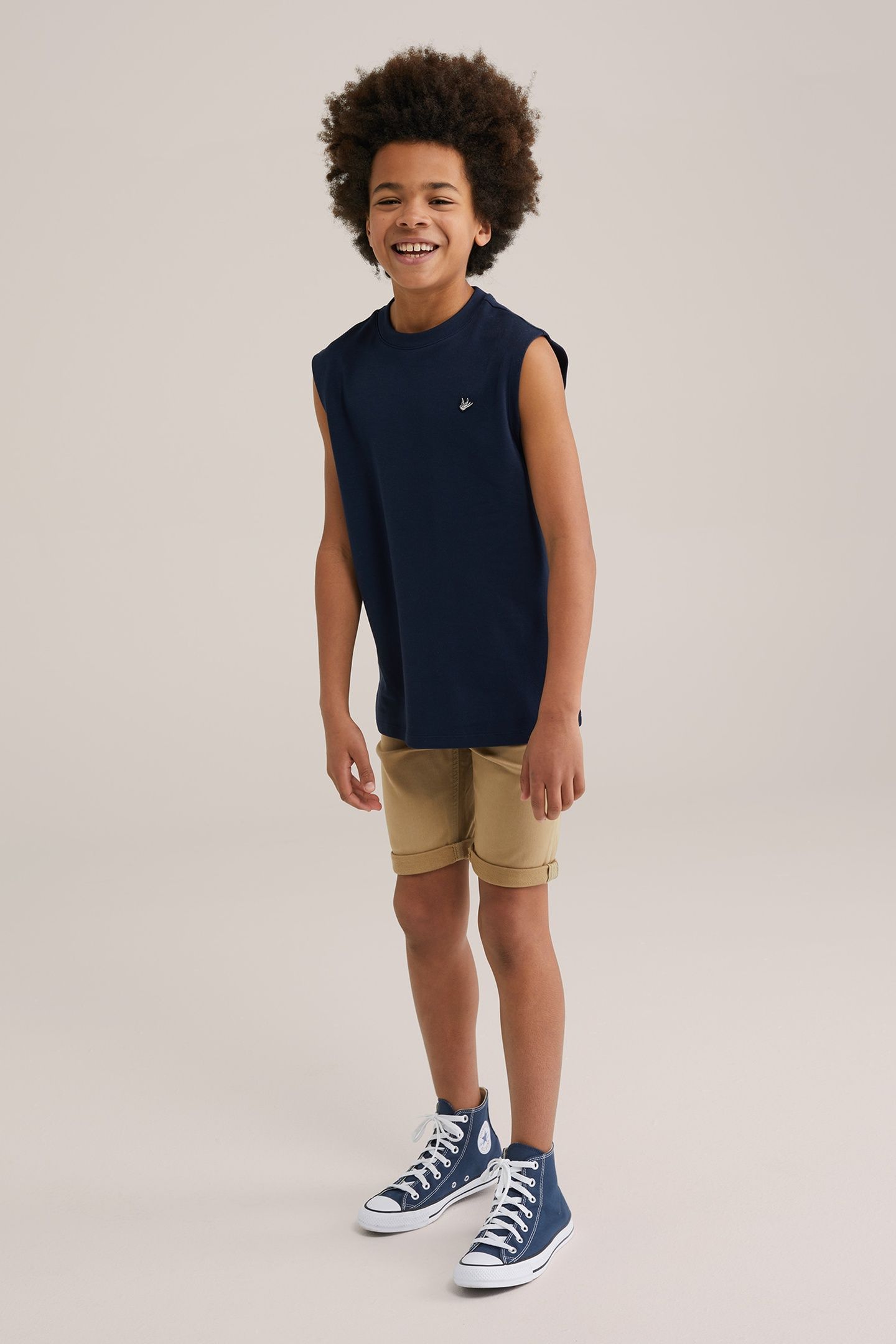 5-POCKET MID WAIST BEIGE 9