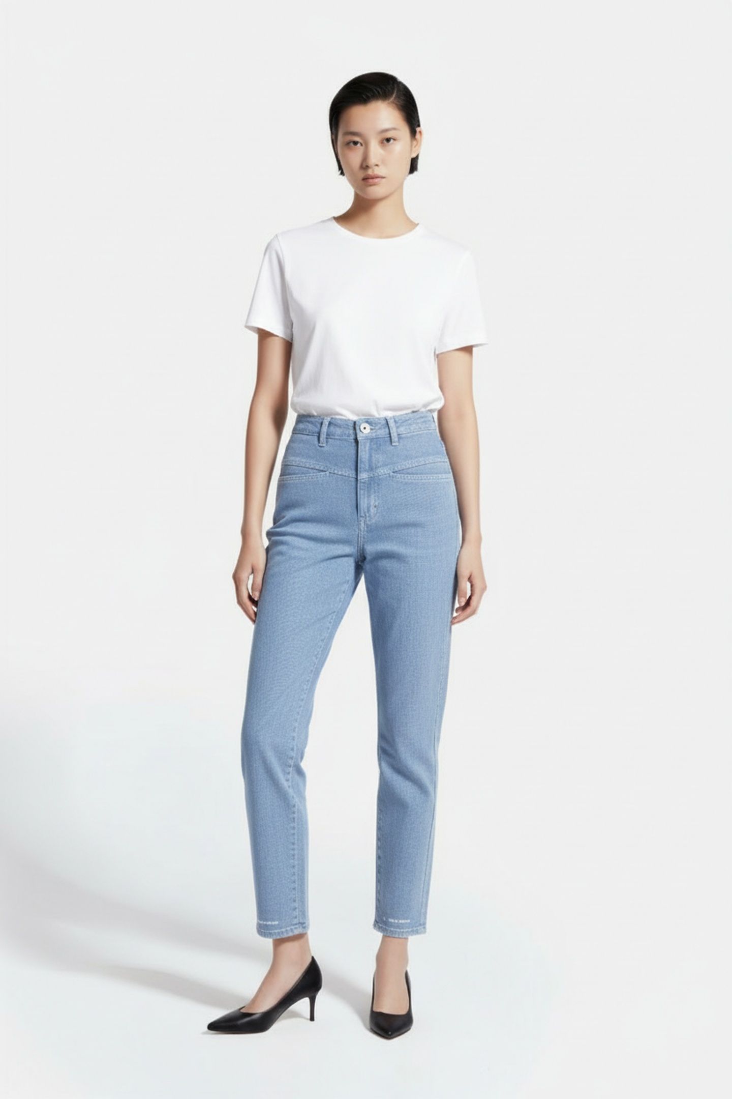 PEDAL PUSHER JEANS BLUE HORIZON 1