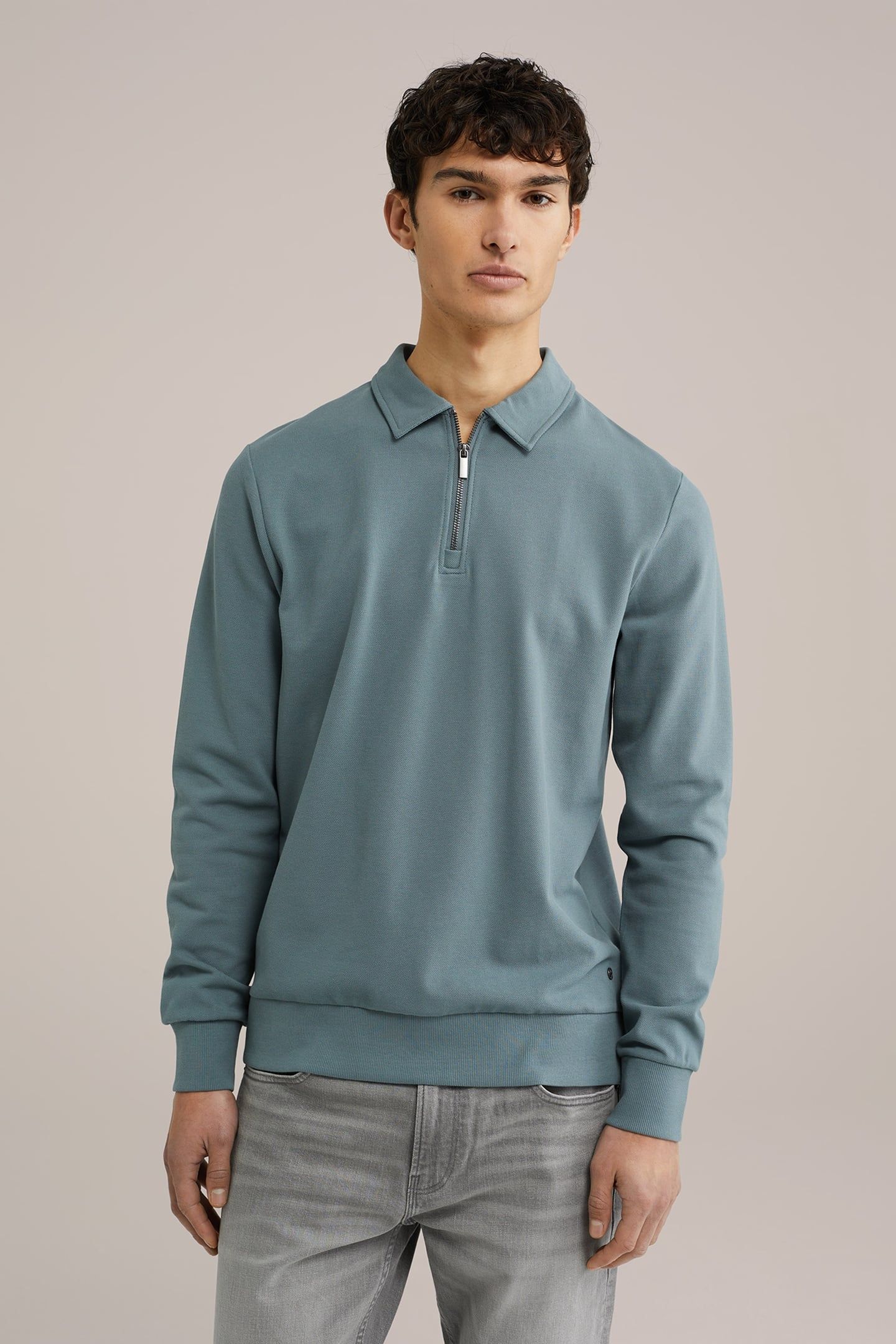 HALFWAY ZIPPER GREEN BLUE 8