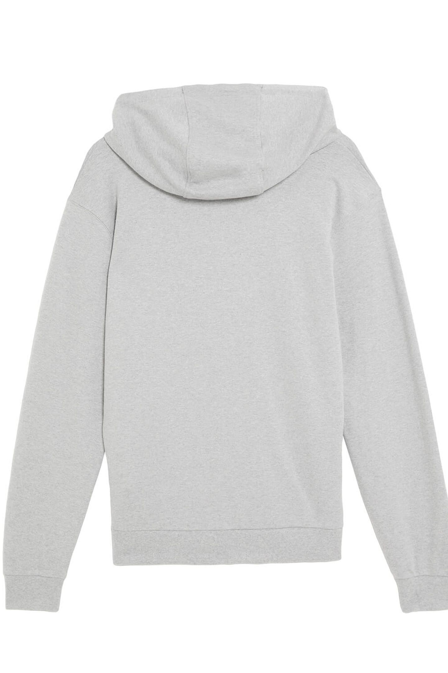 INTERLOCK PULLOVER HOODIE LIGHT GREY MARL 4
